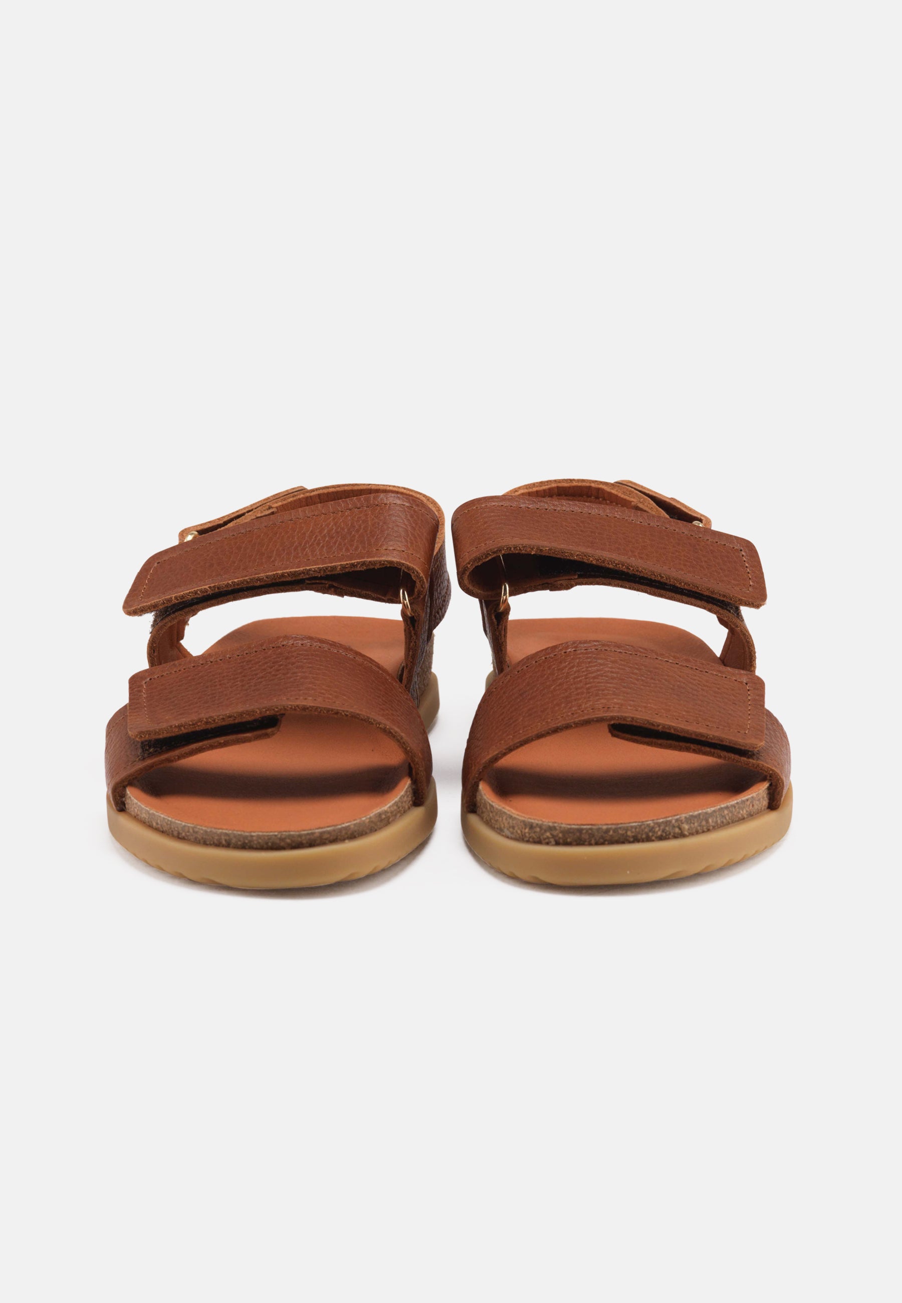 Nature Footwear Mathilde Sandal Leather Sandal 114 Tobacco