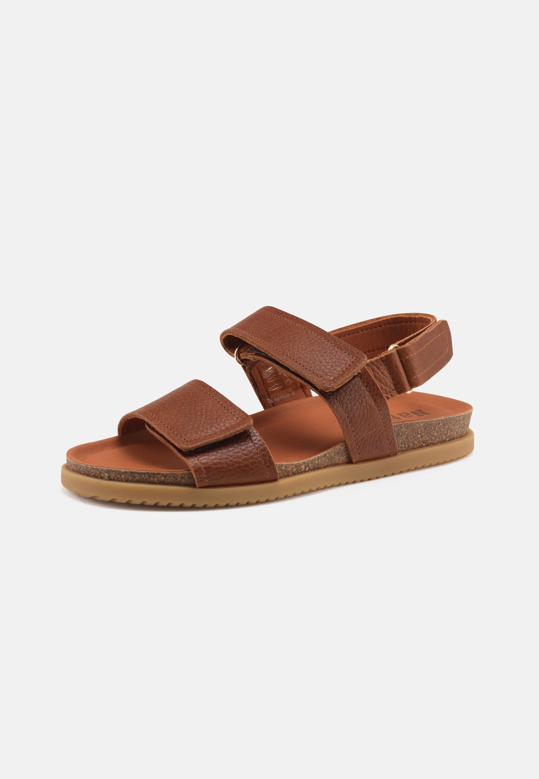 Nature Footwear Mathilde Sandal Leather Sandal 114 Tobacco