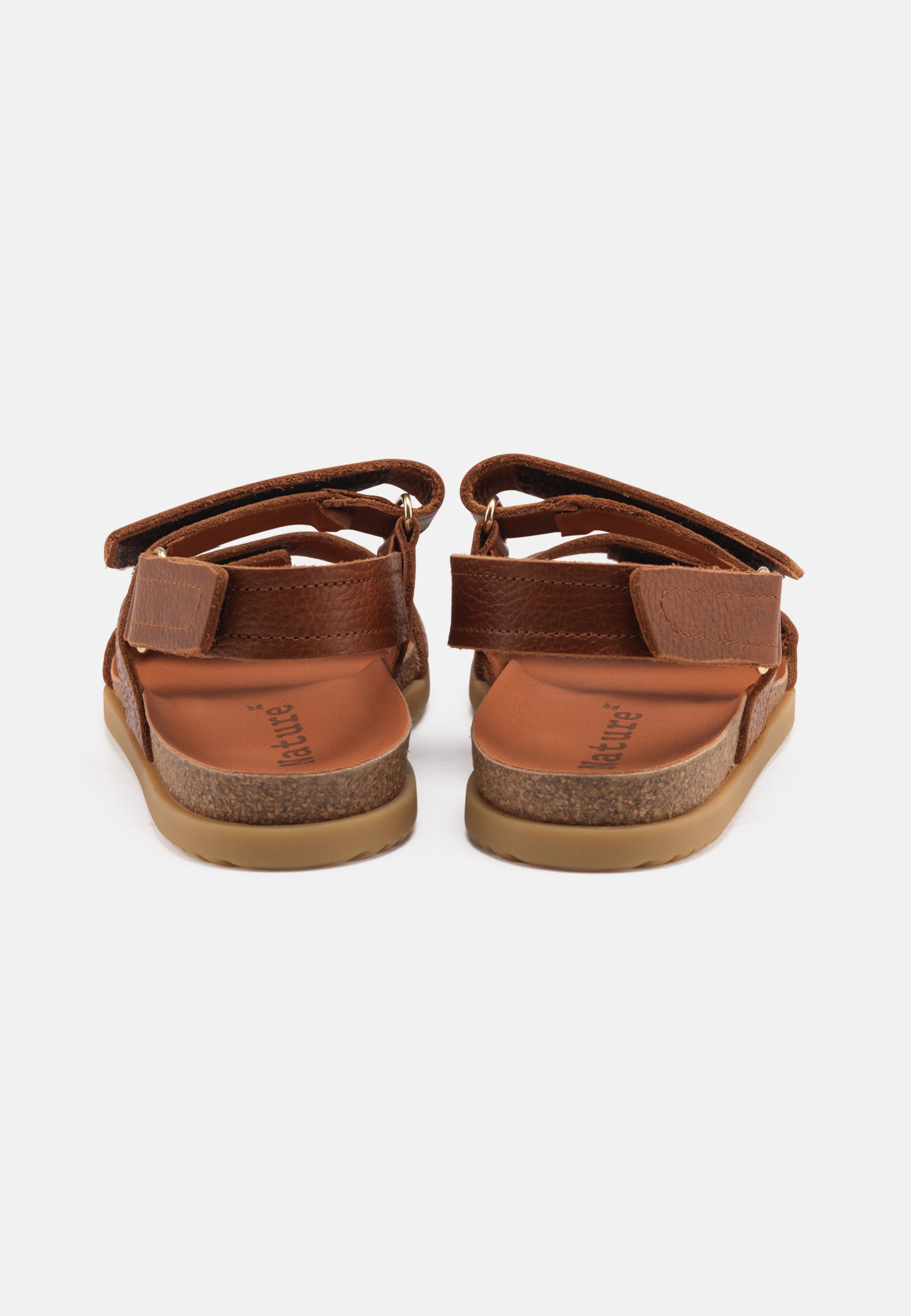 Nature Footwear Mathilde Sandal Leather Sandal 114 Tobacco