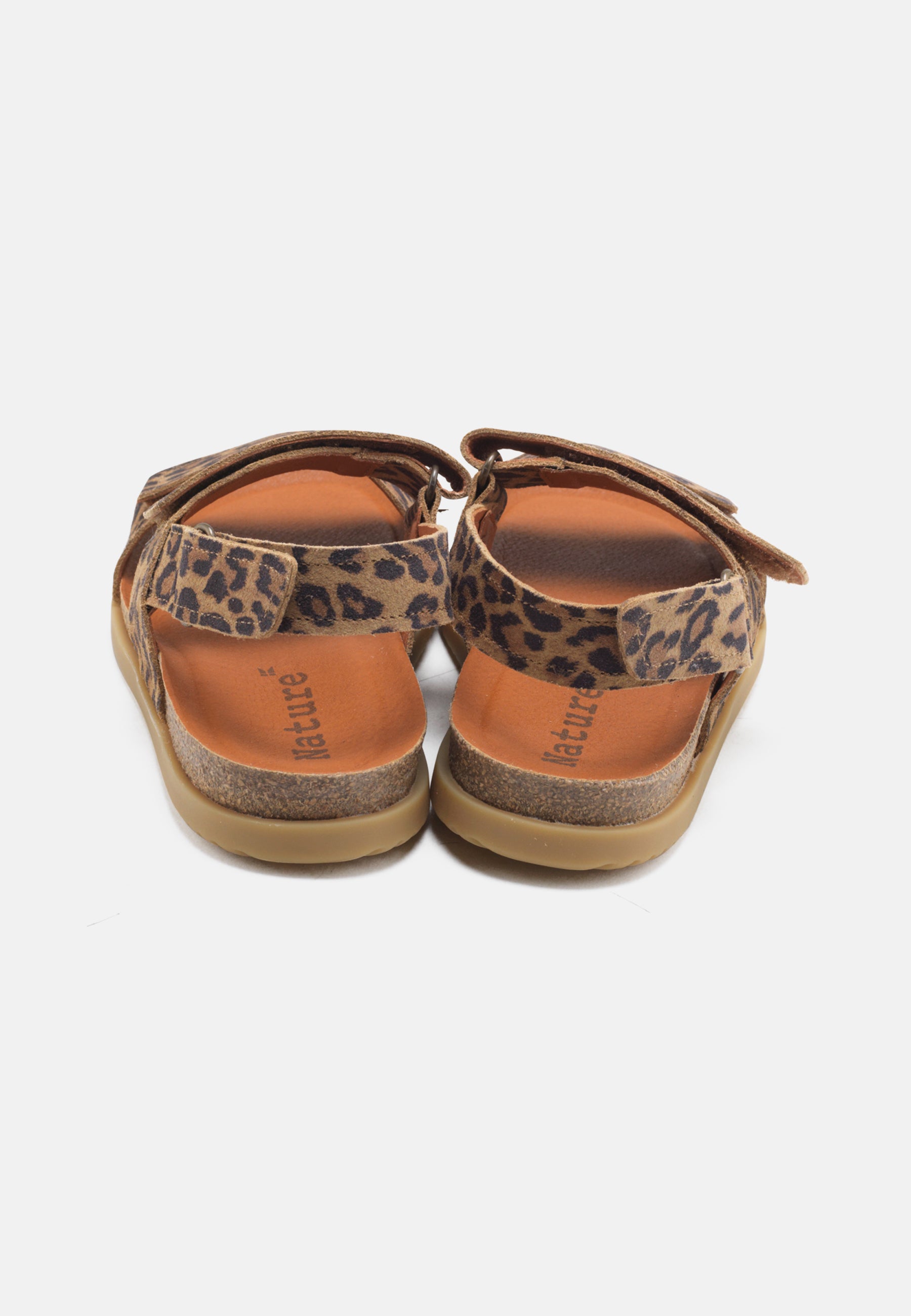 Nature Footwear Mathilde Sandal Suede Print Sandal 100 Leopard