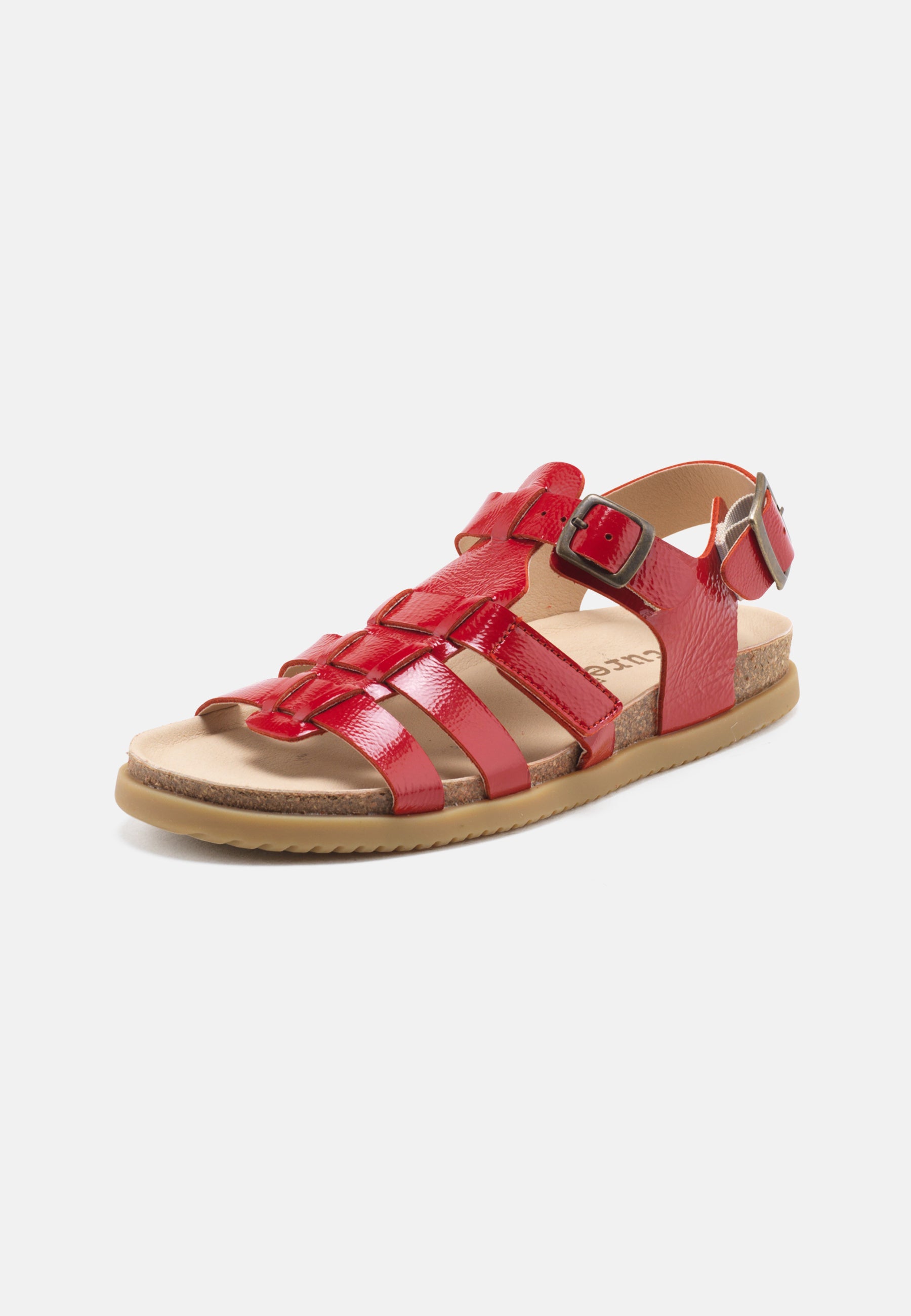 Nature Footwear Mette Sandal Leather Sandal 009 Red