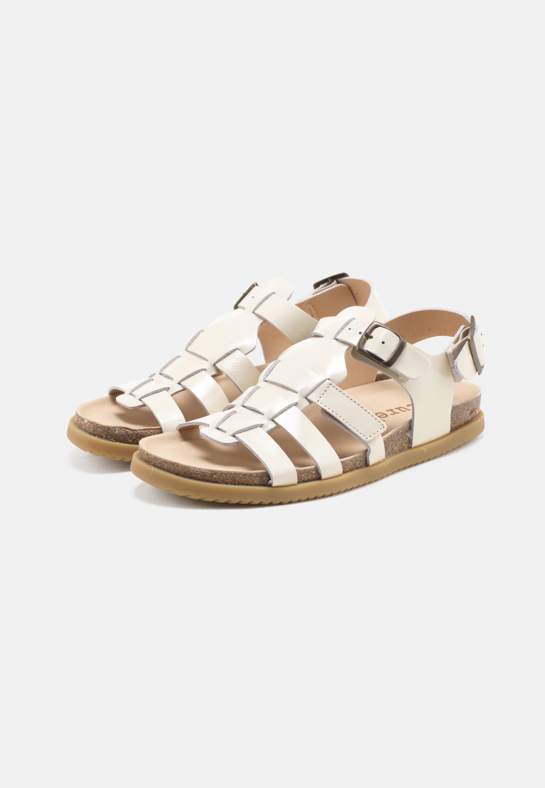 Nature Footwear Mette Sandal Leather Sandal 119 Cream