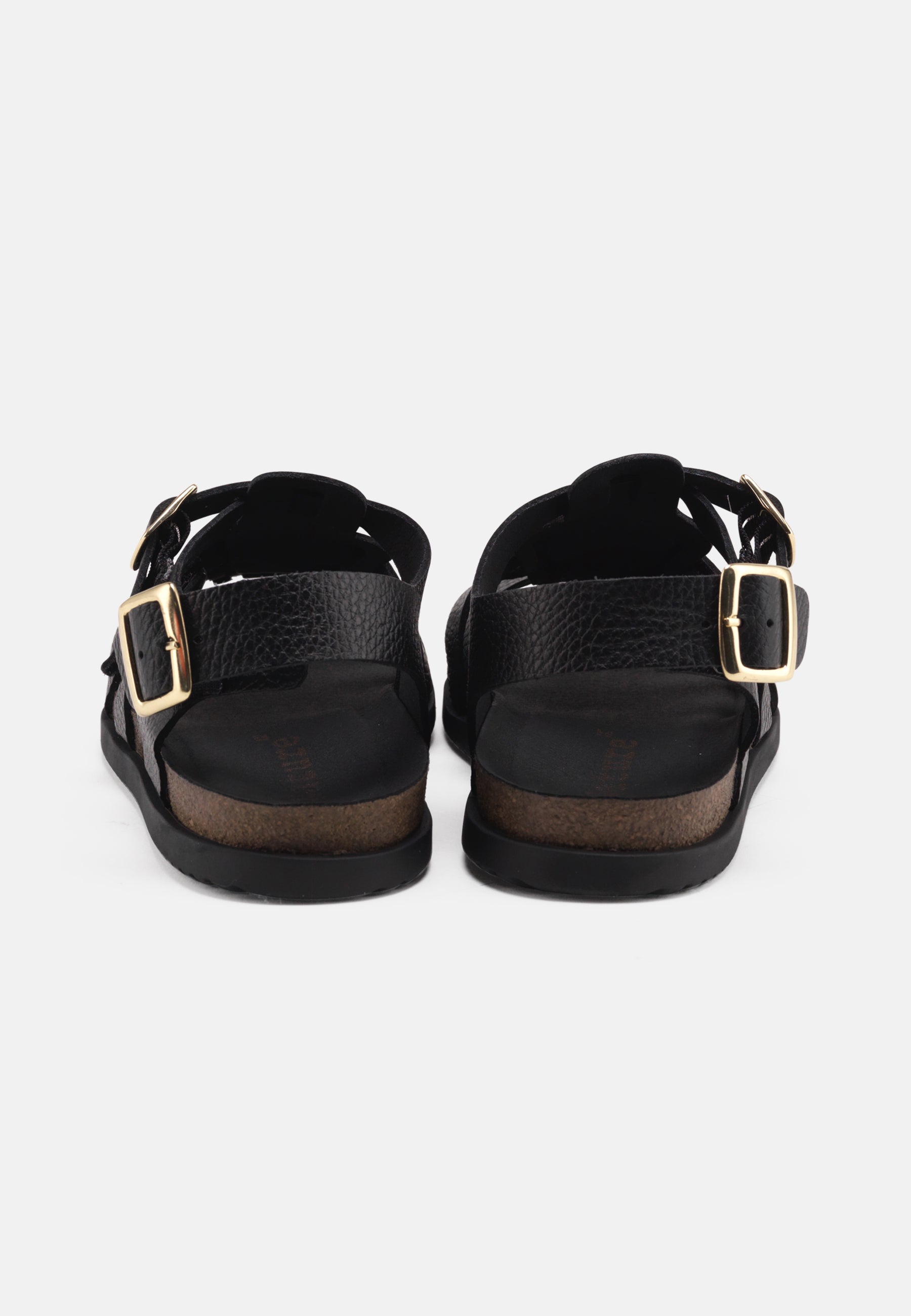 Nature Footwear Mette Sandal Leather Sandal 002 Black