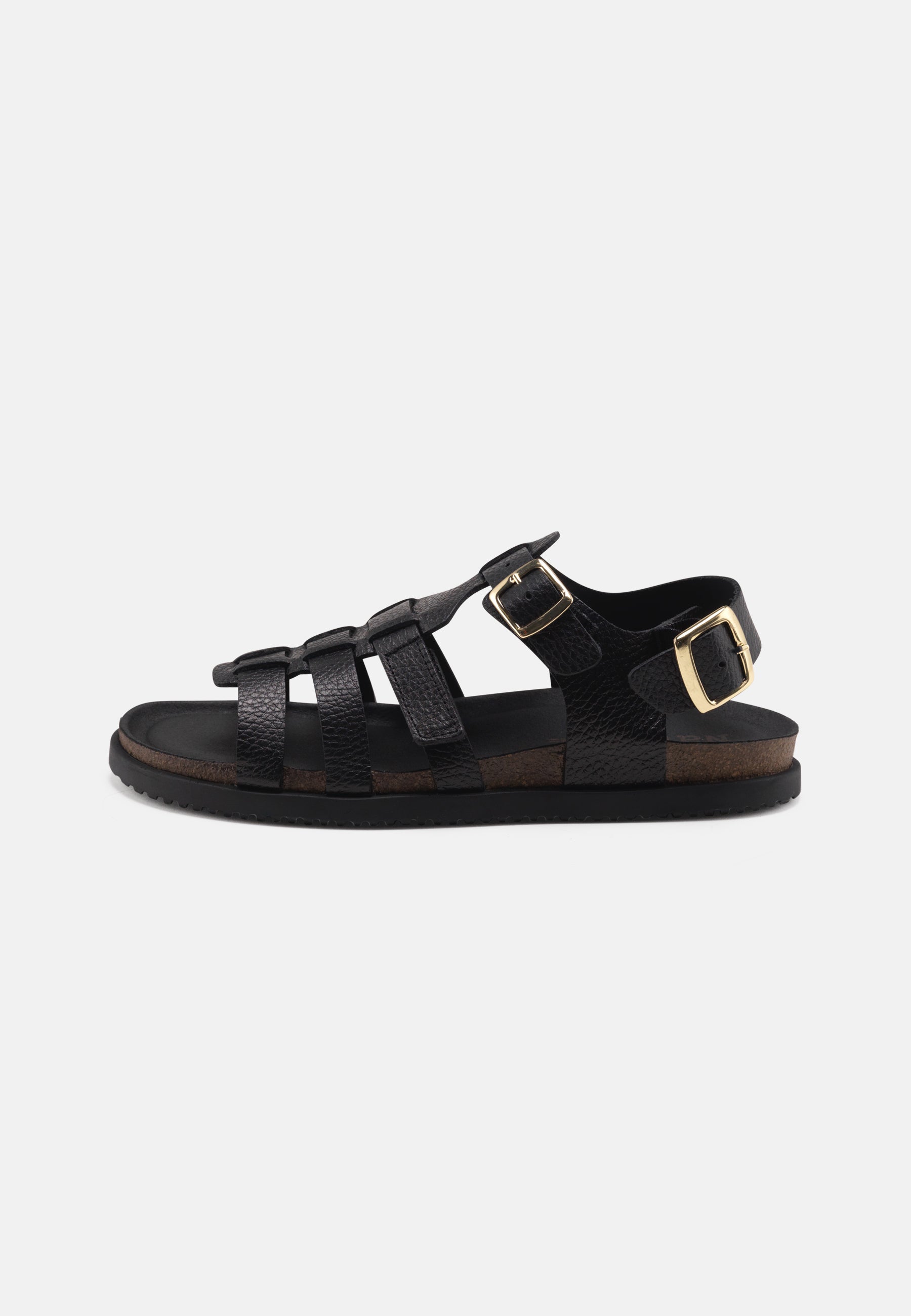 Nature Footwear Mette Sandal Leather Sandal 002 Black