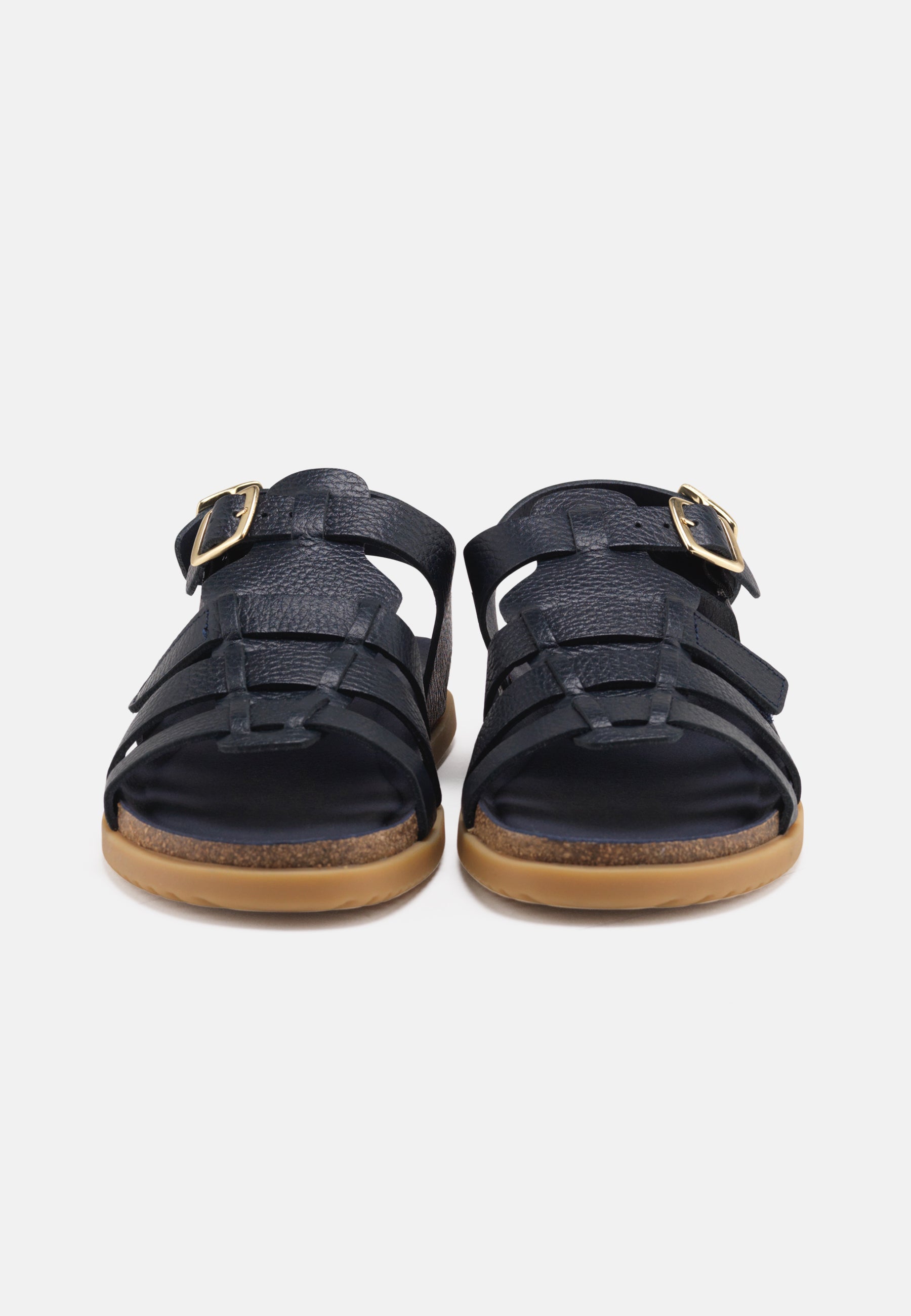 Nature Footwear Mette Sandal Leather Sandal 004 Navy