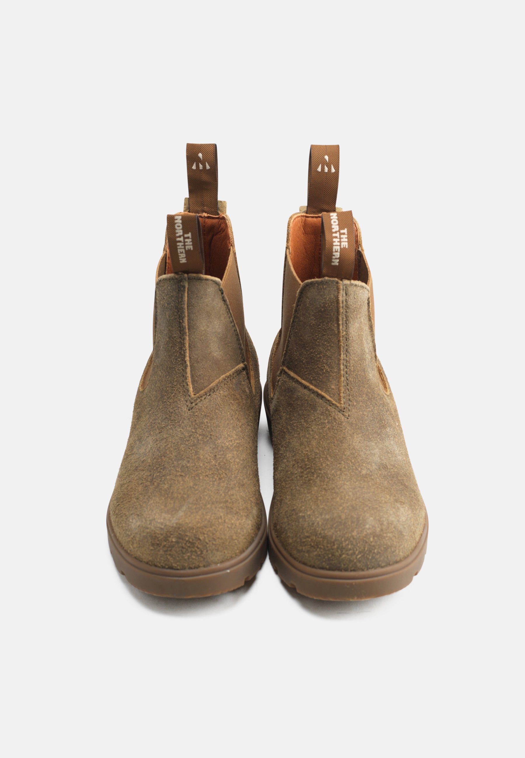 The Northern Nora Støvle Elk Suede Boot 117 Moss Green