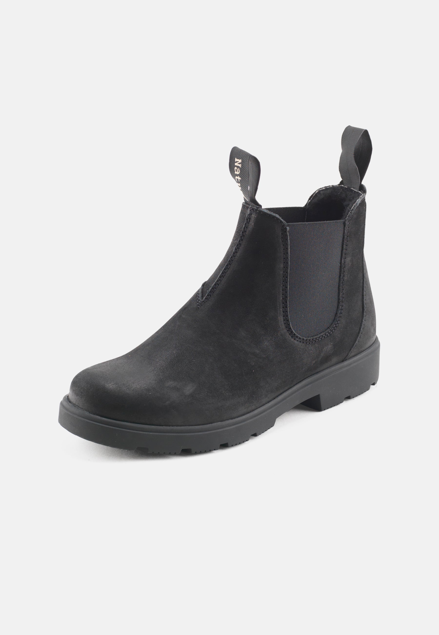 Nature Footwear Saga Varmforet Støvle Nubuck Warm linned Boot 002 Black