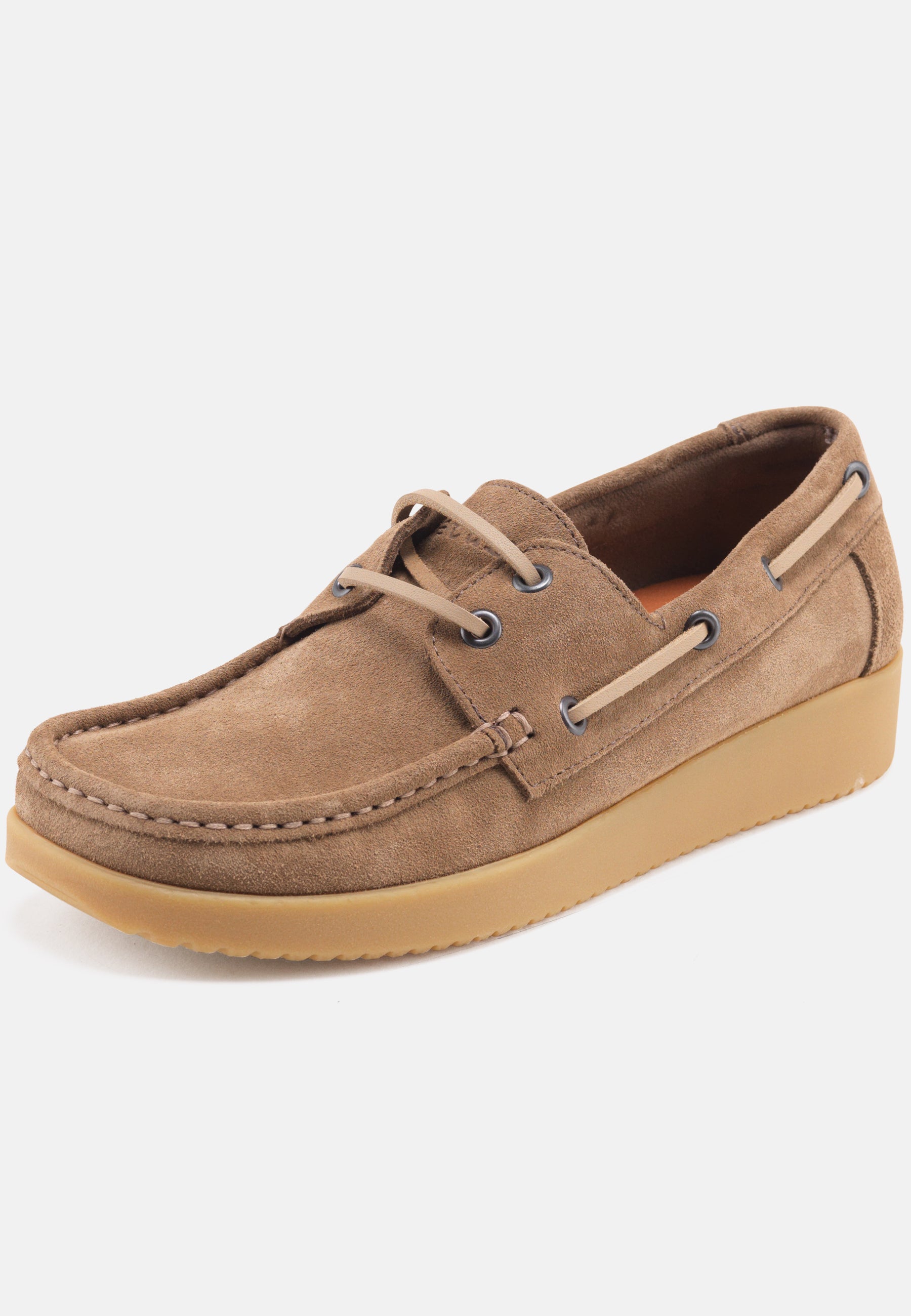 Nature Footwear Sally Loafer Suede Shoe 157 Moonrock