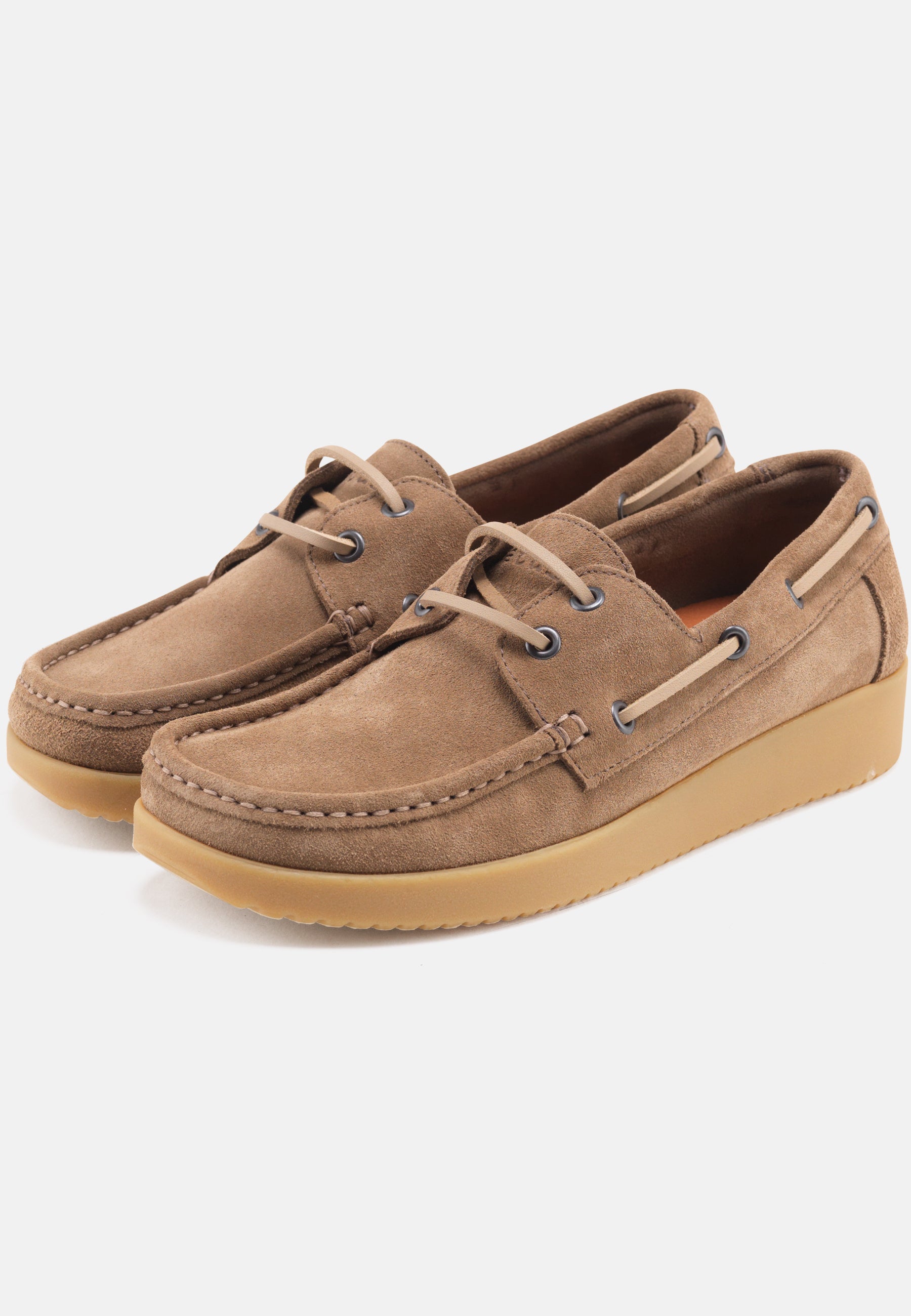 Nature Footwear Sally Loafer Suede Shoe 157 Moonrock