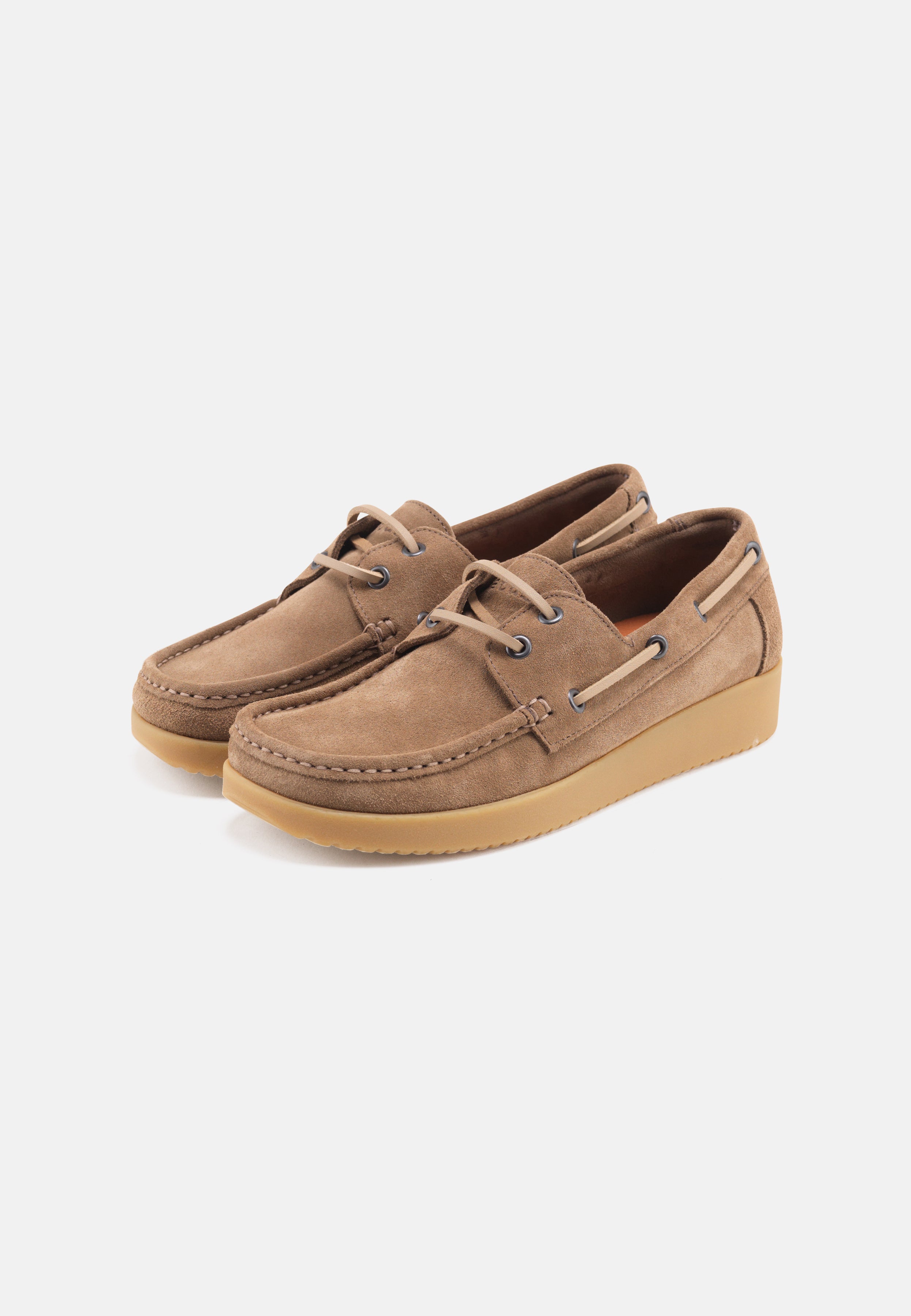 Nature Footwear Sally Loafer Suede Shoe 157 Moonrock
