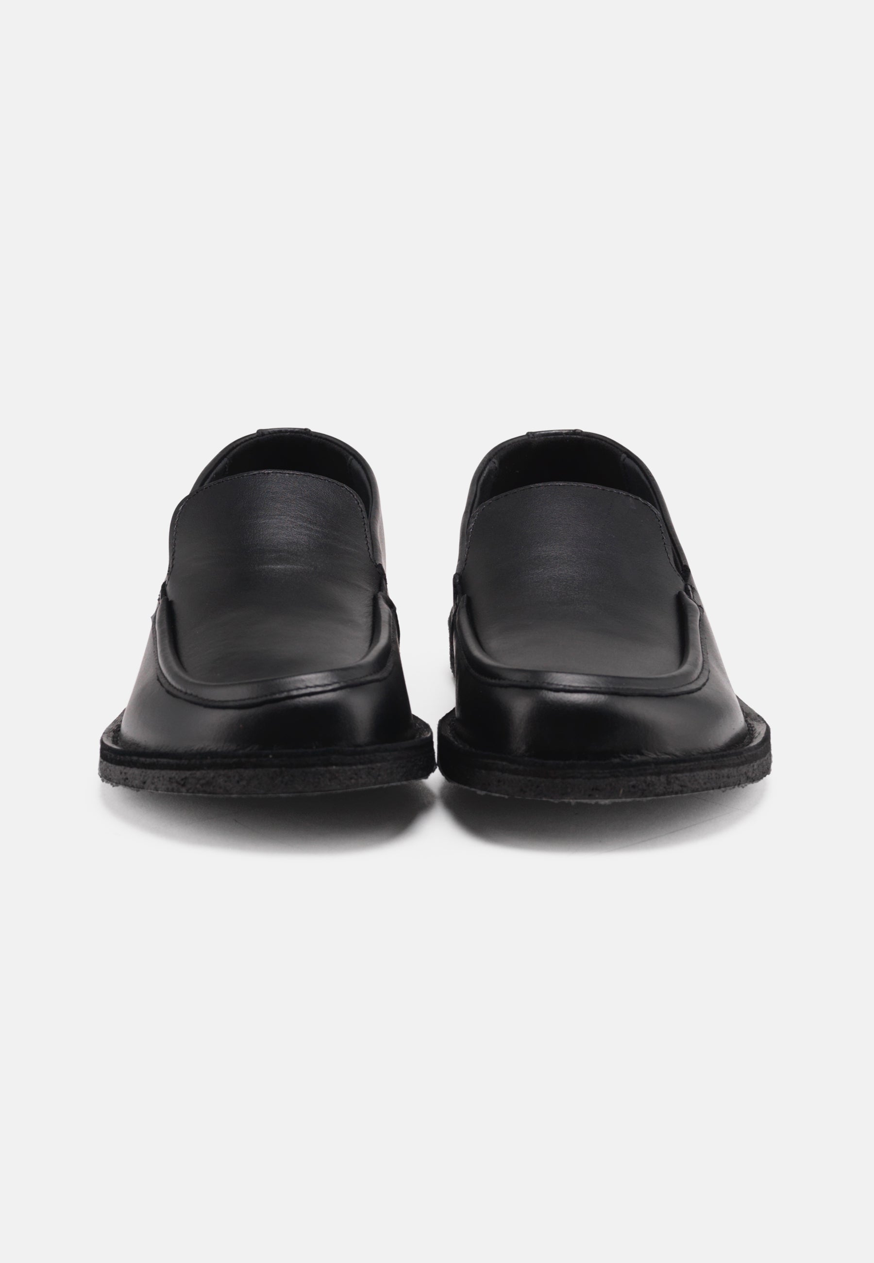 Nature Footwear Sandra Loafer Leather Slip on 002 Black