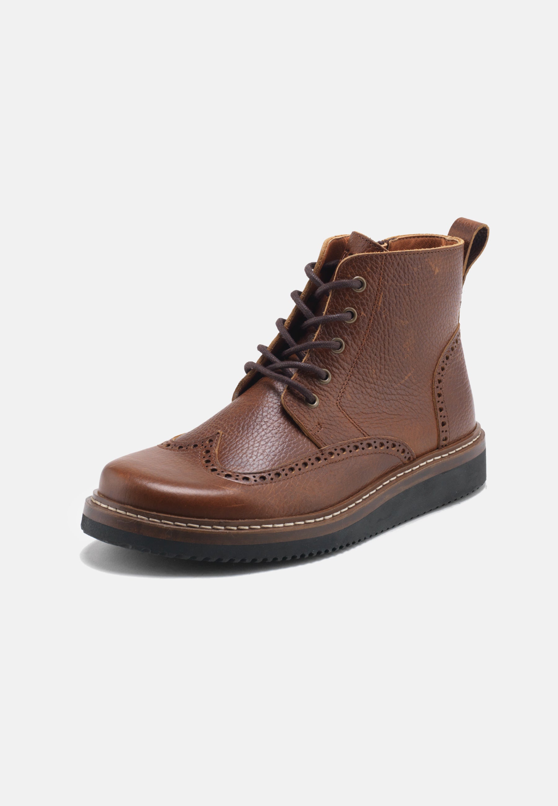 Nature Footwear Signe Støvle Leather Boot 114 Tobacco
