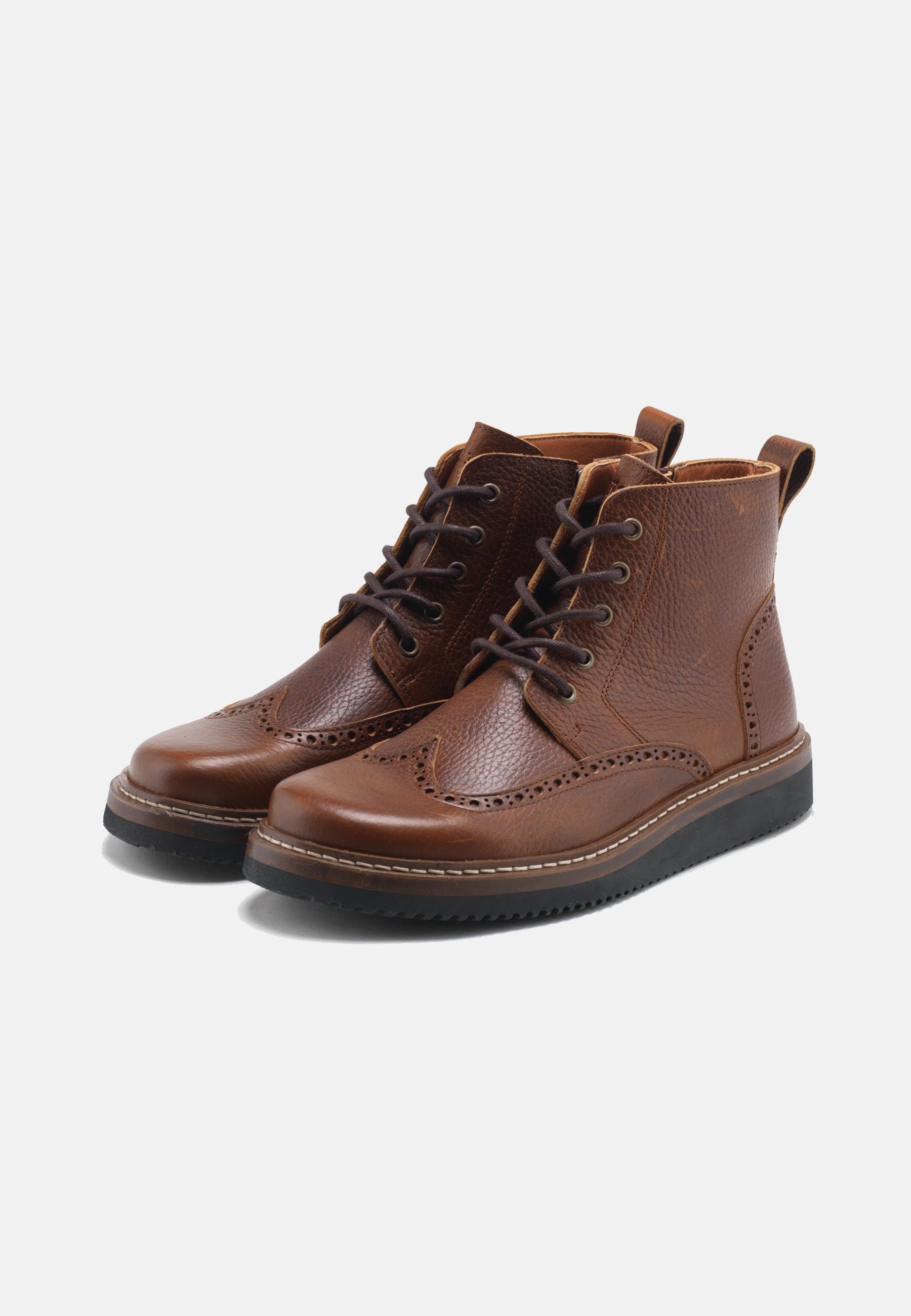 Nature Footwear Signe Støvle Leather Boot 114 Tobacco