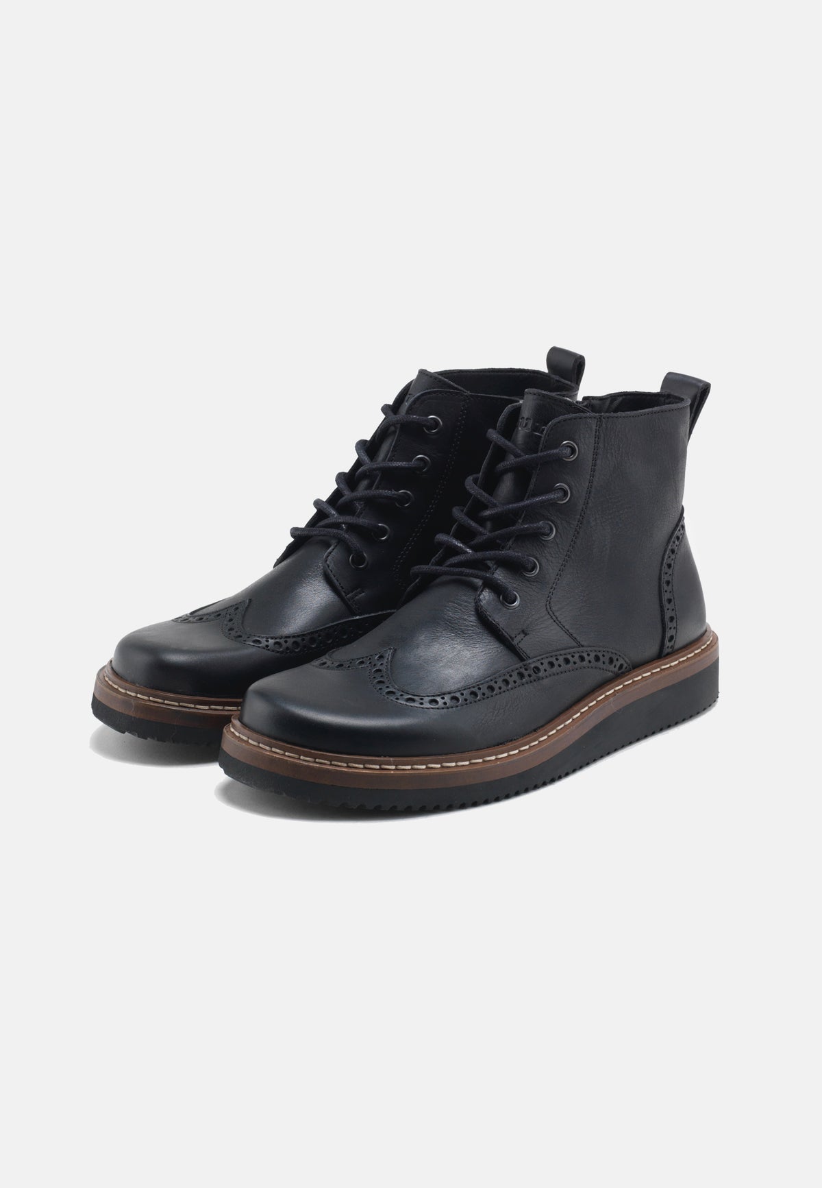 Nature Footwear Signe Støvle Waxy Leather Boot 002 Black
