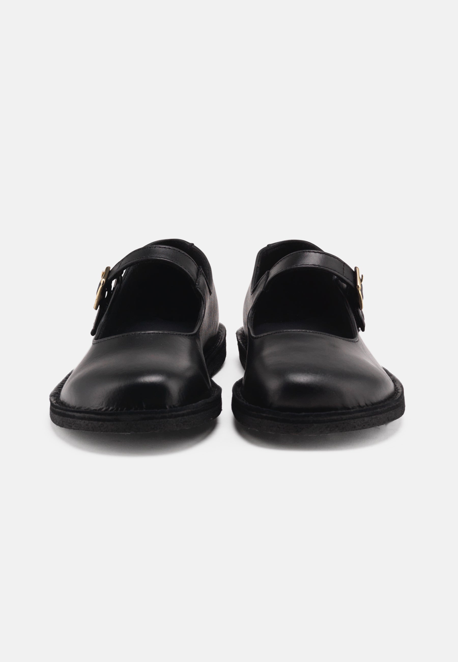 Nature Footwear Sigrid Ballerina Leather Shoe 002 Black