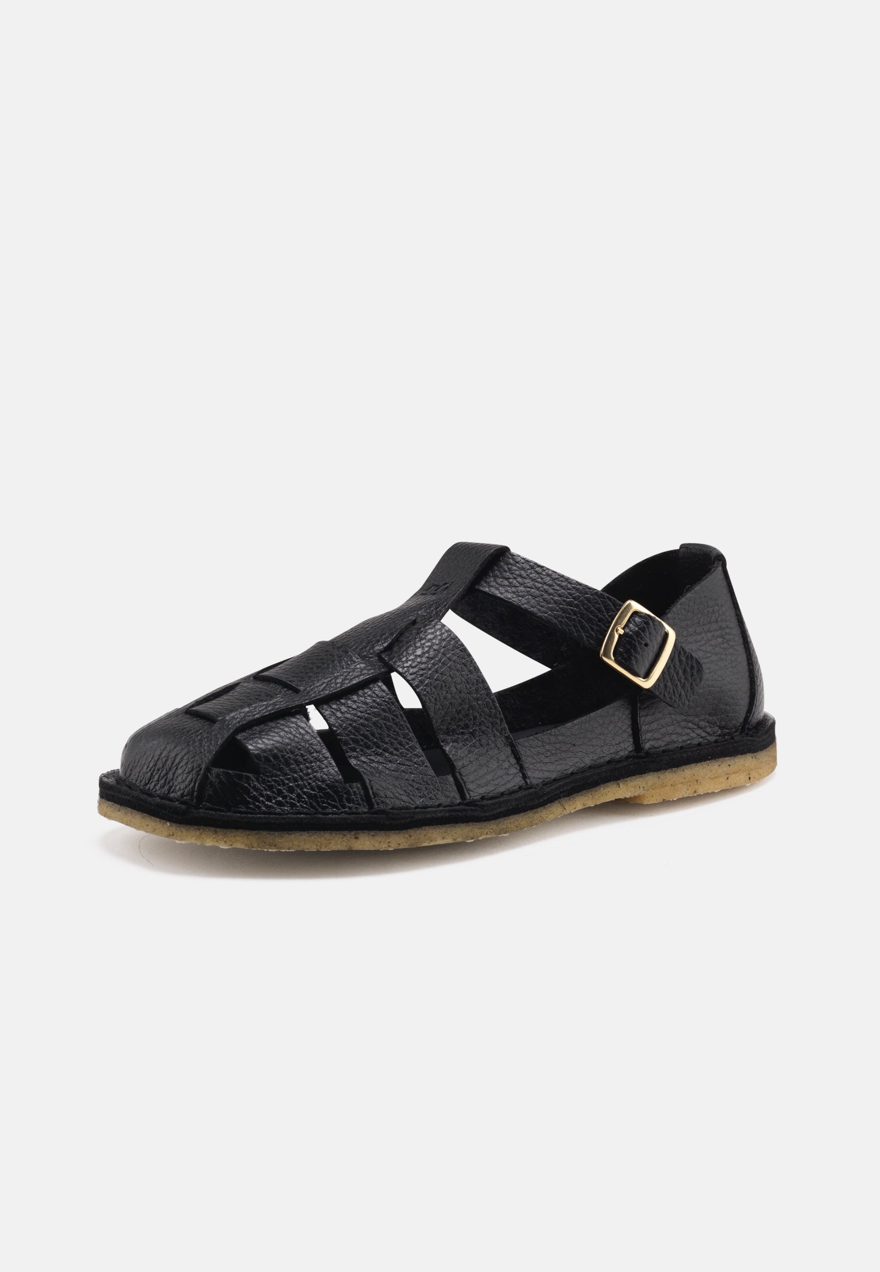 Nature Footwear Smilla Sandal Leather Sandal 002 Black