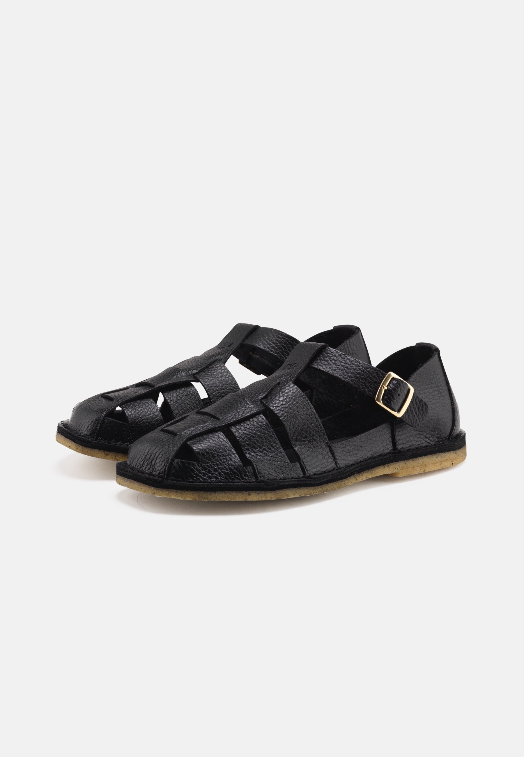 Nature Footwear Smilla Sandal Leather Sandal 002 Black