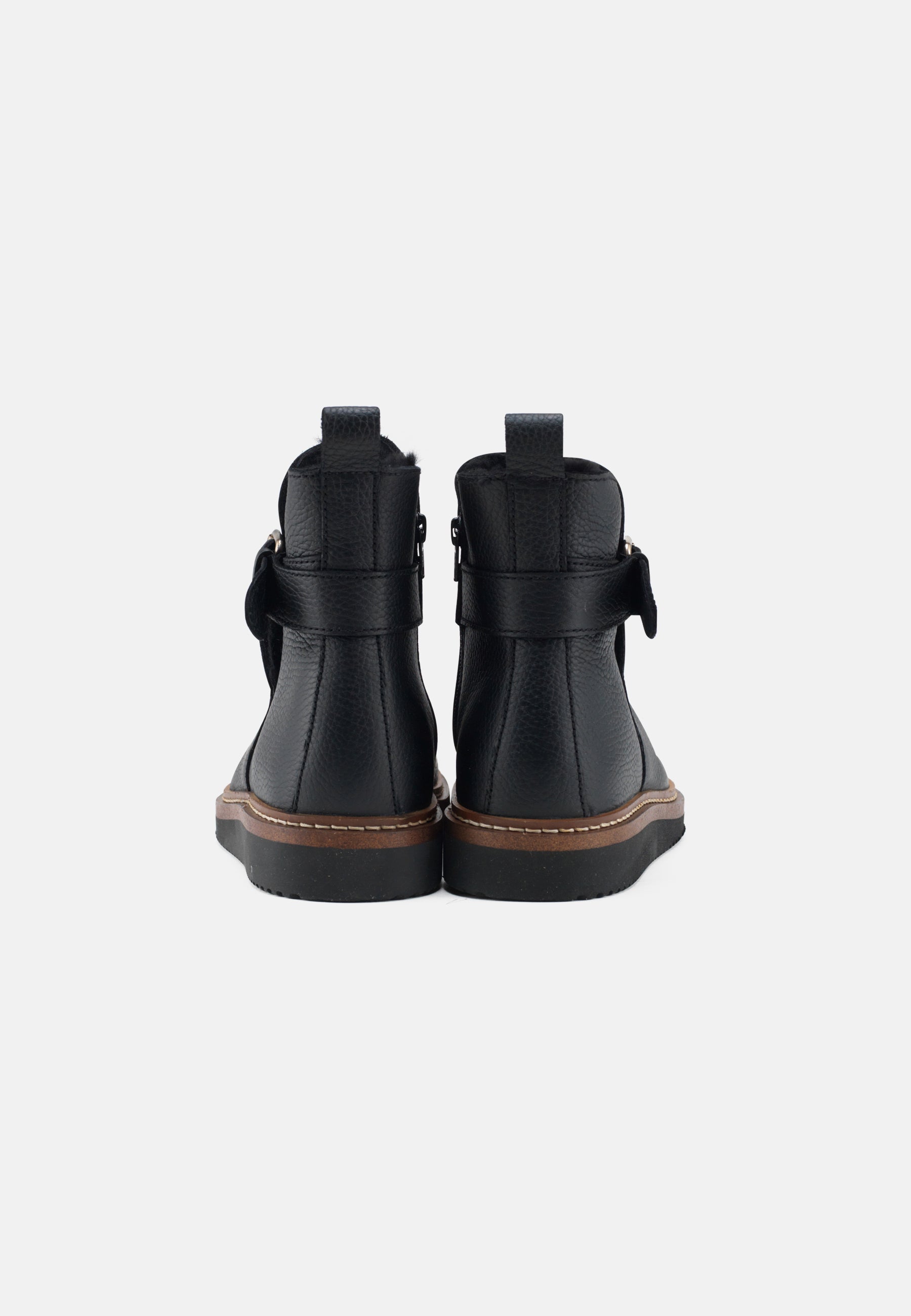 Nature Footwear Vigga Varmforet Støvle Leather Warm linned Boot 002 Black