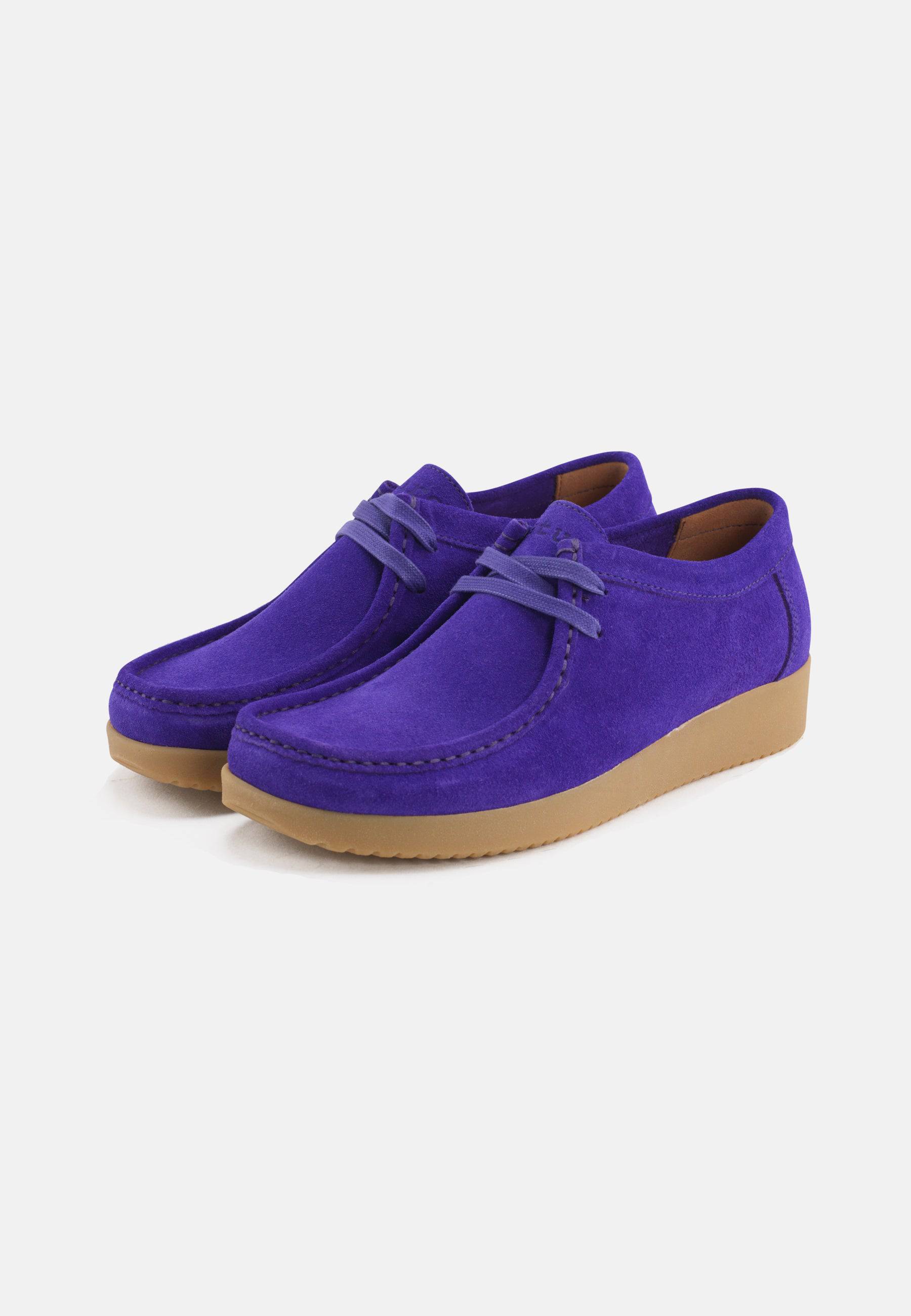 Alba Sko Suede - Purple - Nature Footwear