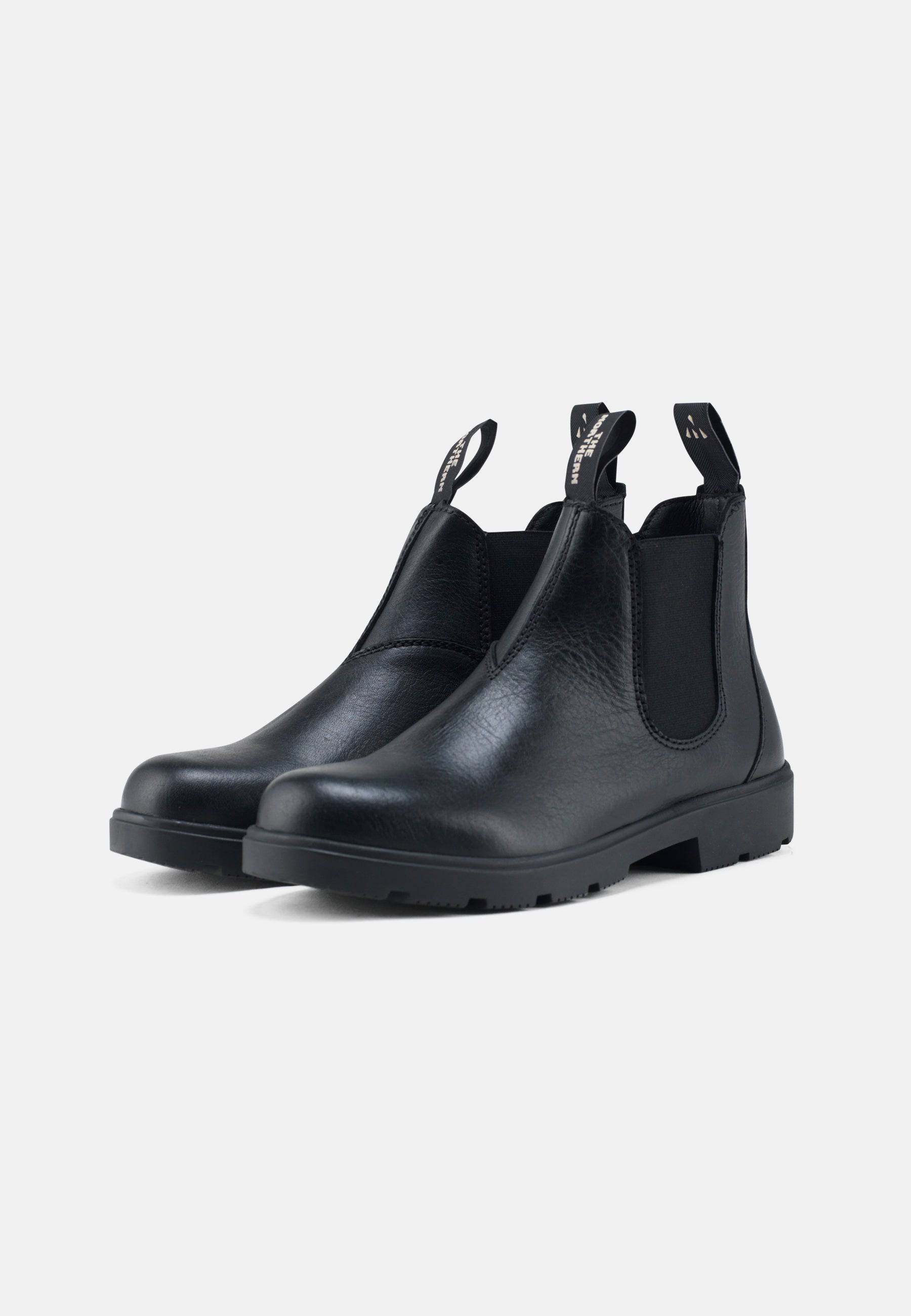Gorm Støvle Leather - Black - Nature Footwear