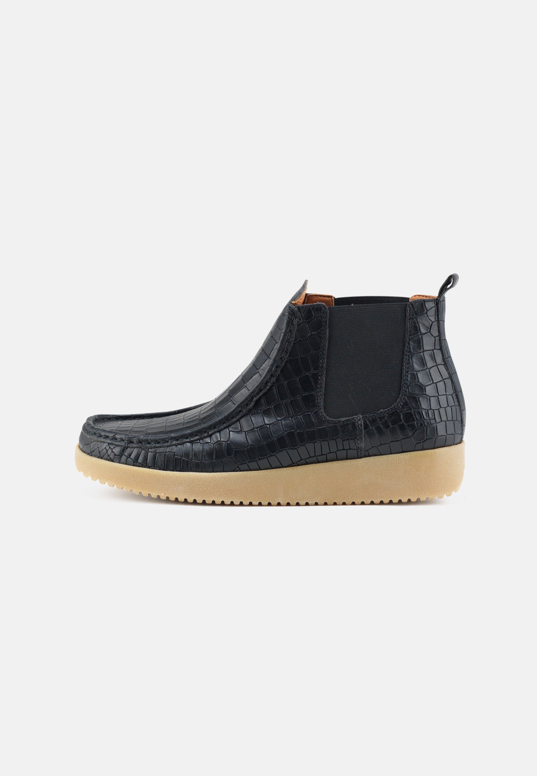 Ester Støvle Pull Up Leather - Black - Nature Footwear