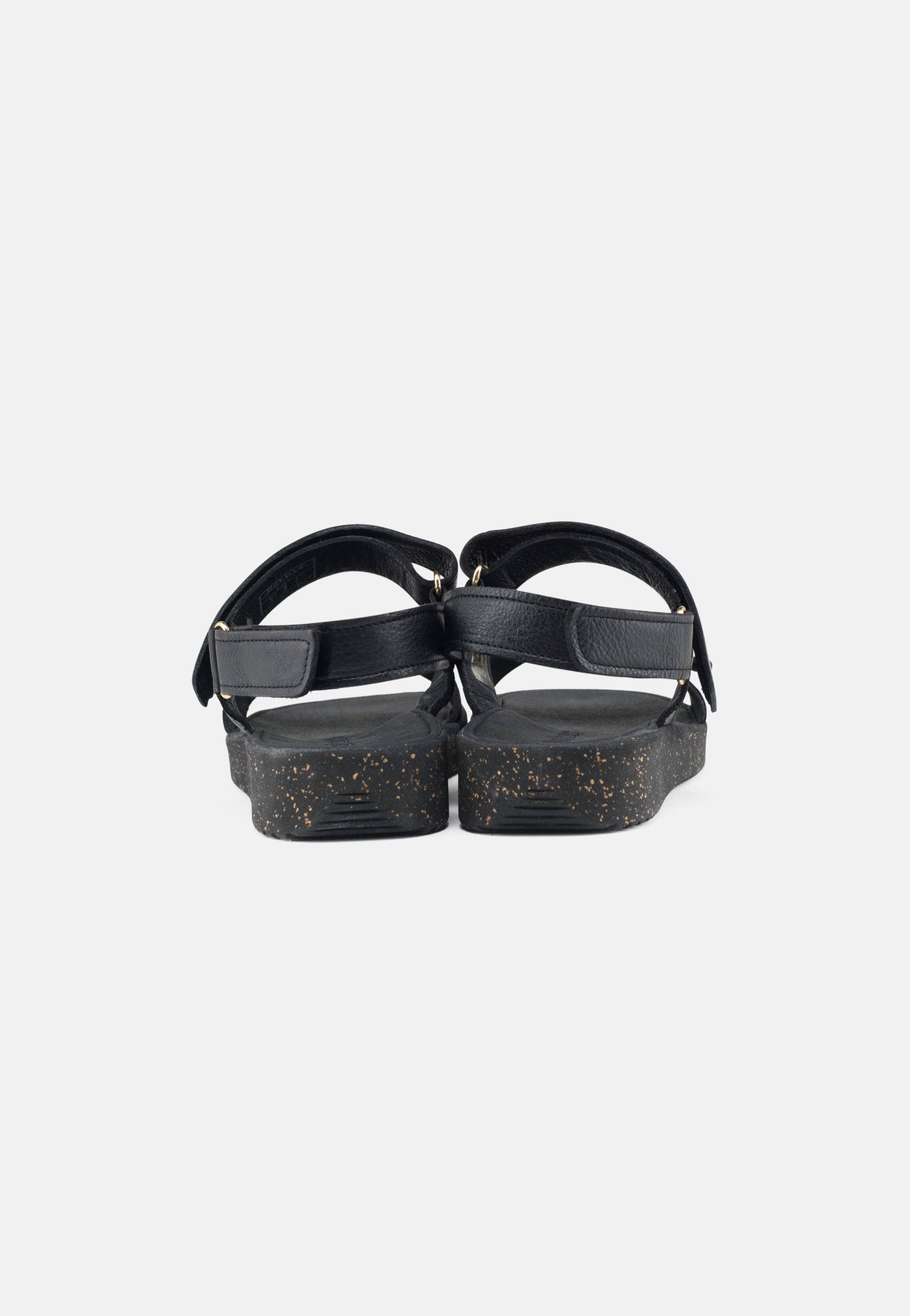 Karen Sandal Eco Leather - Black - Nature Footwear