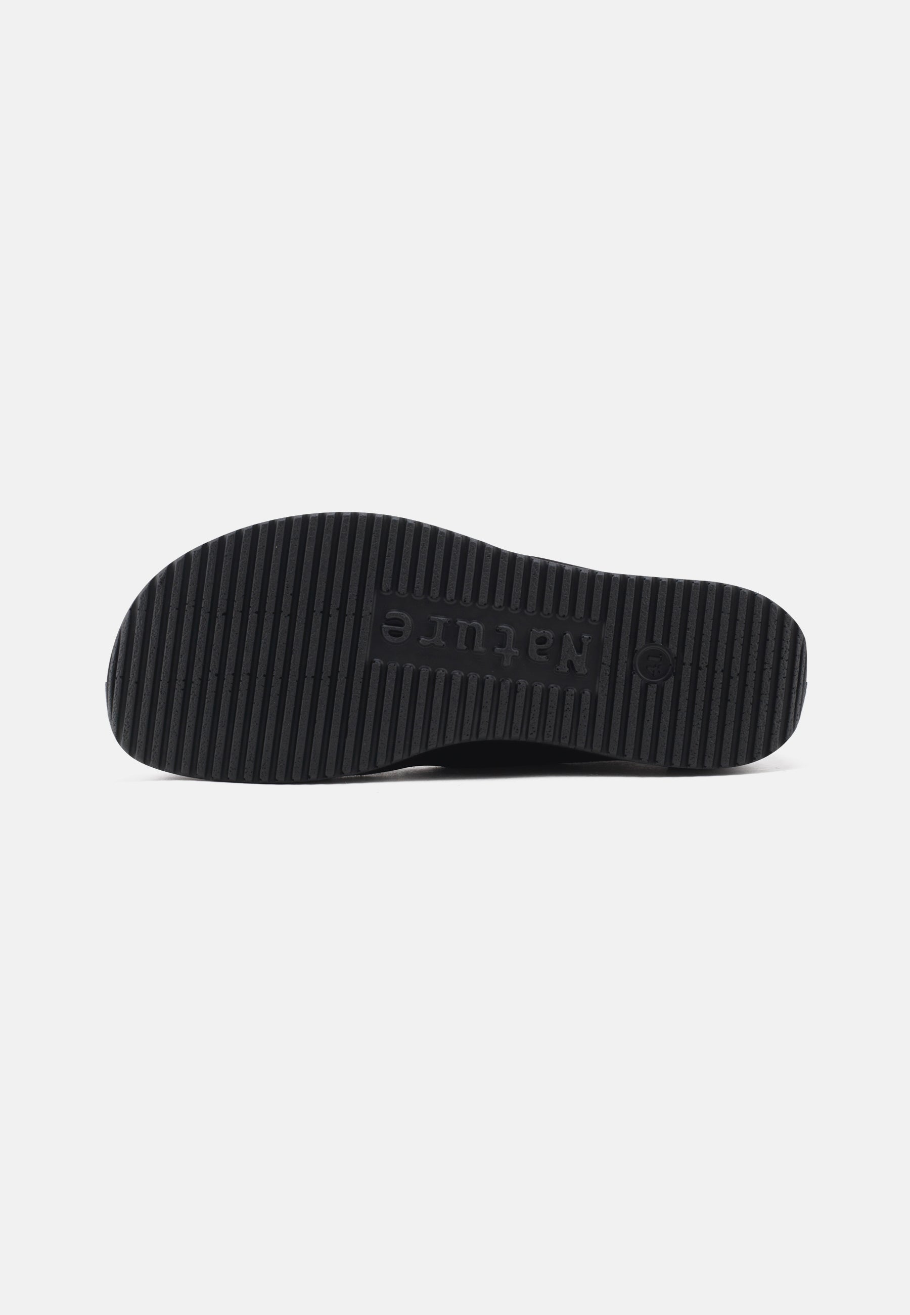 Nature Footwear Adam Snøresko Suede Læder farve Black med matchende sål i PU
