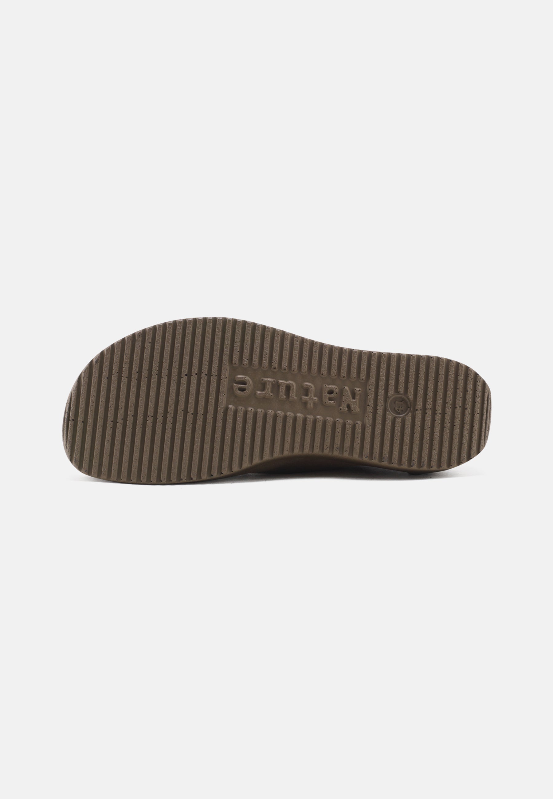 Nature Footwear Adam Snøresko Suede Læder farve Olive med matchende sål i PU