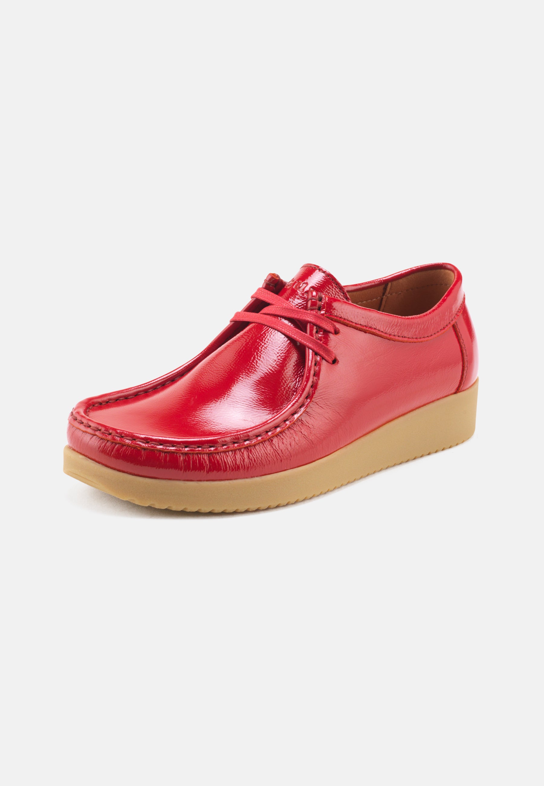 Nature Footwear Alba Sko Leather Shoe 009 Red