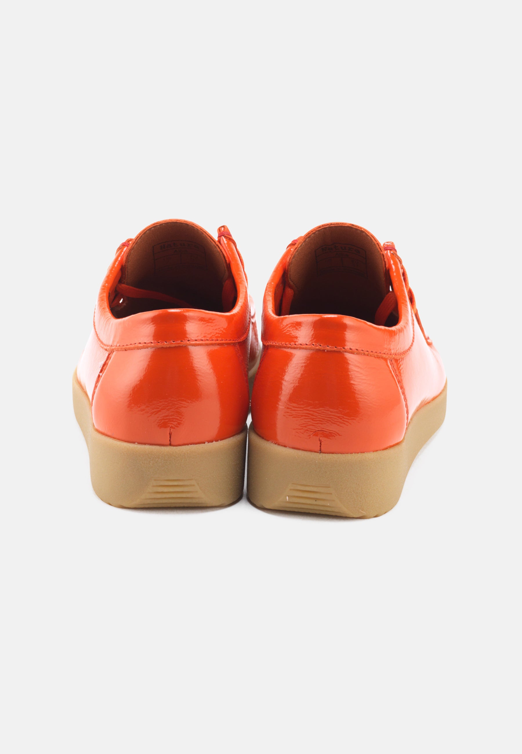 Nature Footwear Alba Sko Leather Shoe 023 Orange