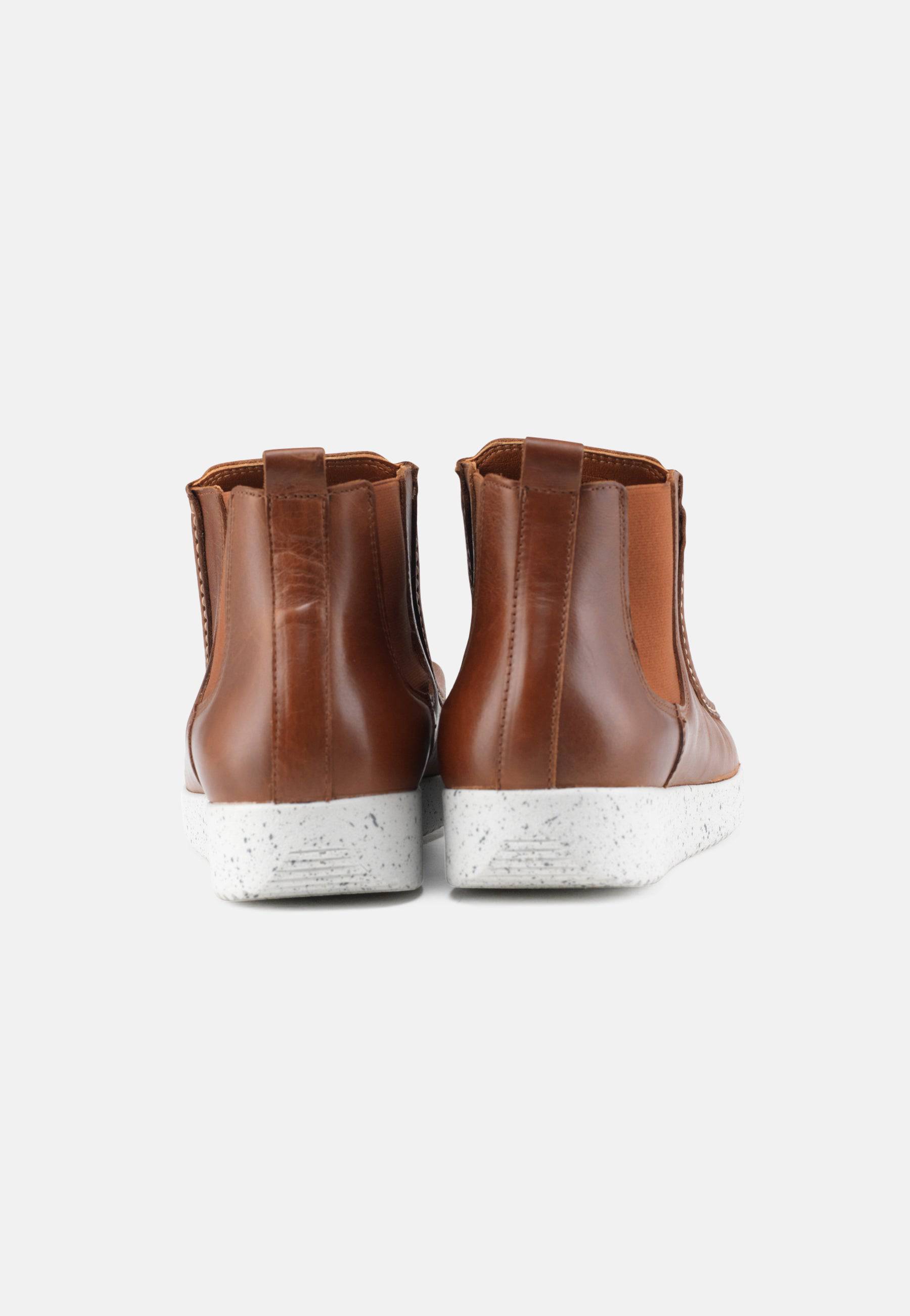 Albert Støvle Pull Up Leather - Tobacco - Nature Footwear