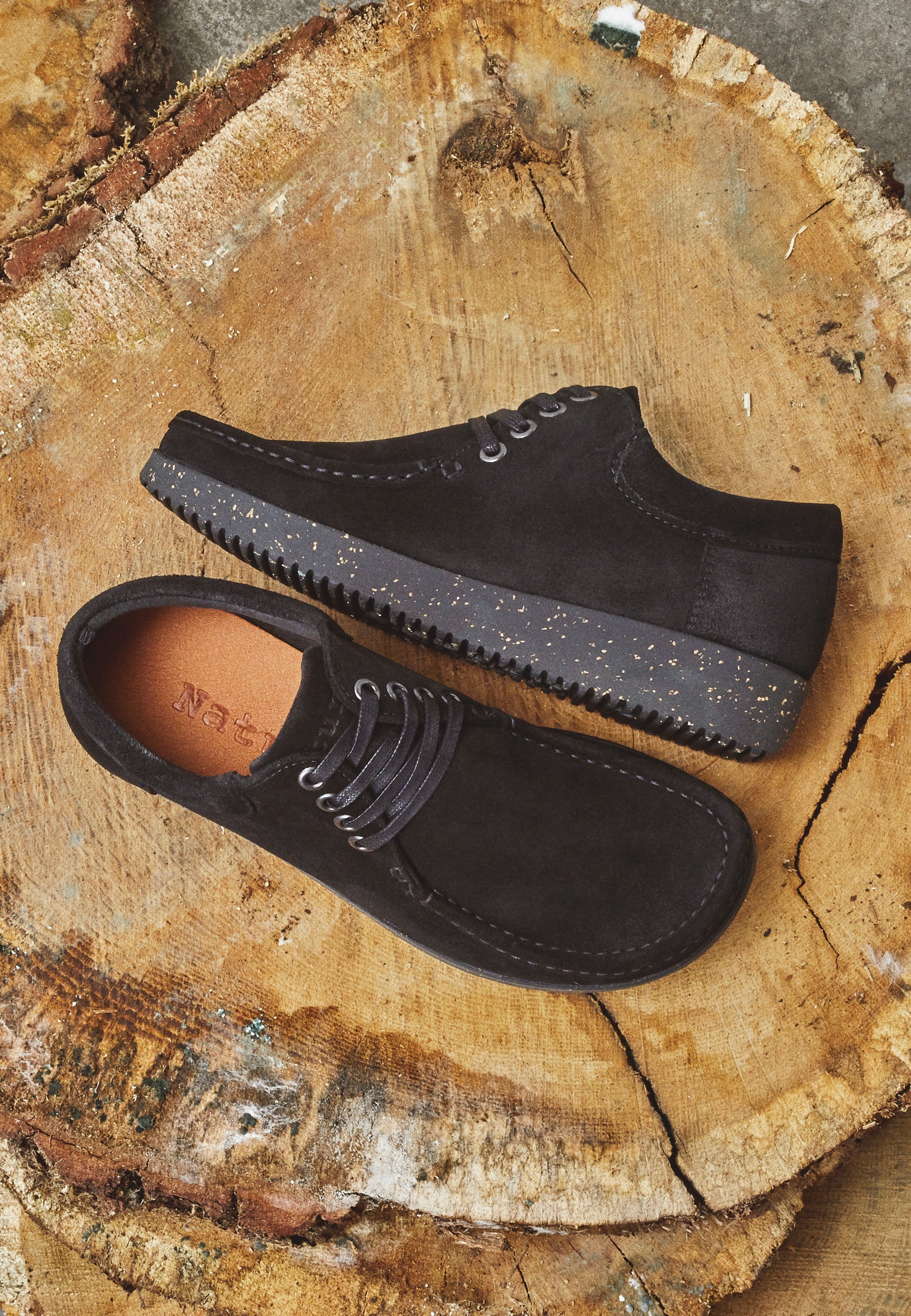 Nature Footwear Anna Sko Suede Boot 002 Black