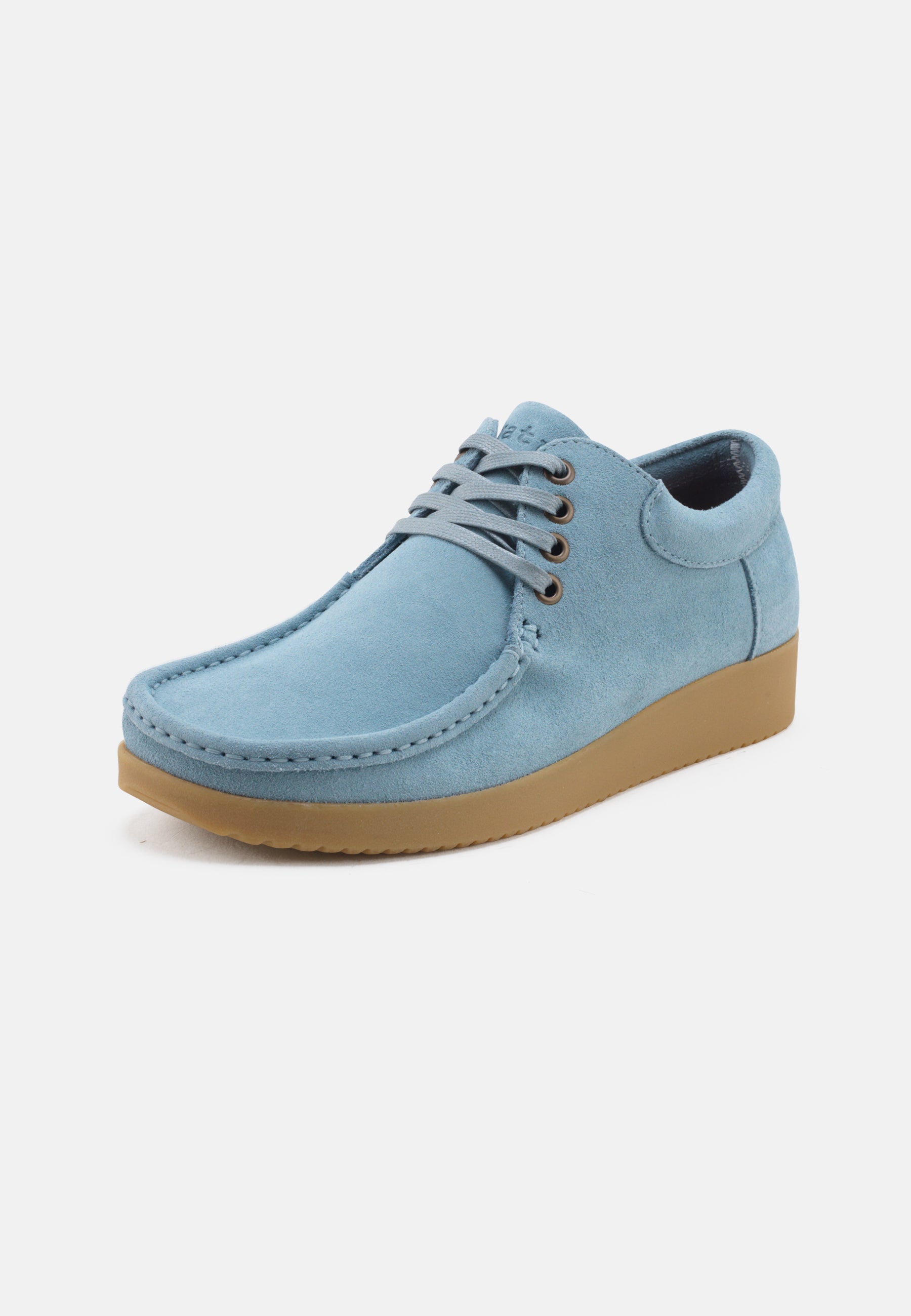 Nature Footwear Anna Sko Suede Shoe 125 Sky