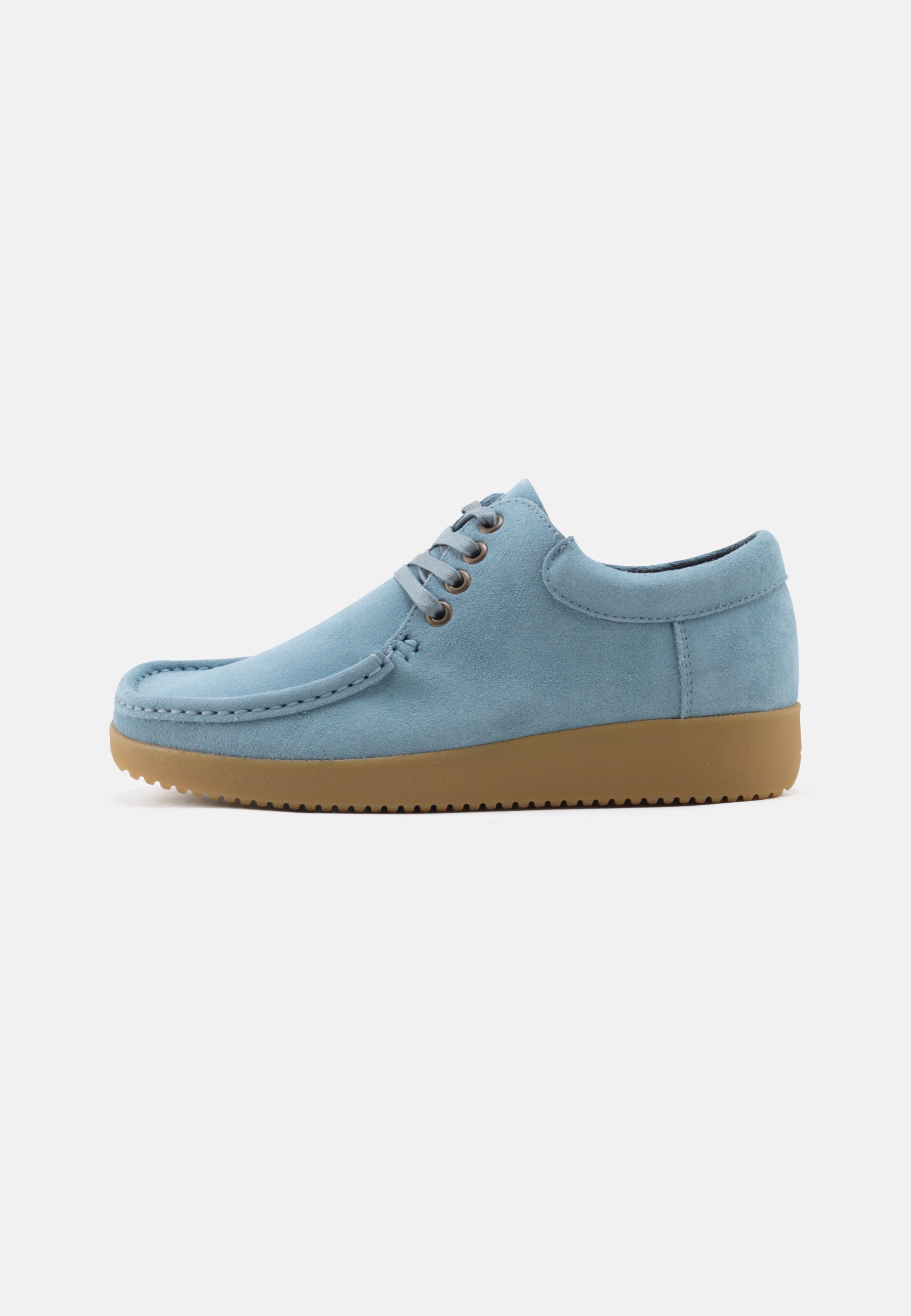 Nature Footwear Anna Sko Suede Shoe 125 Sky