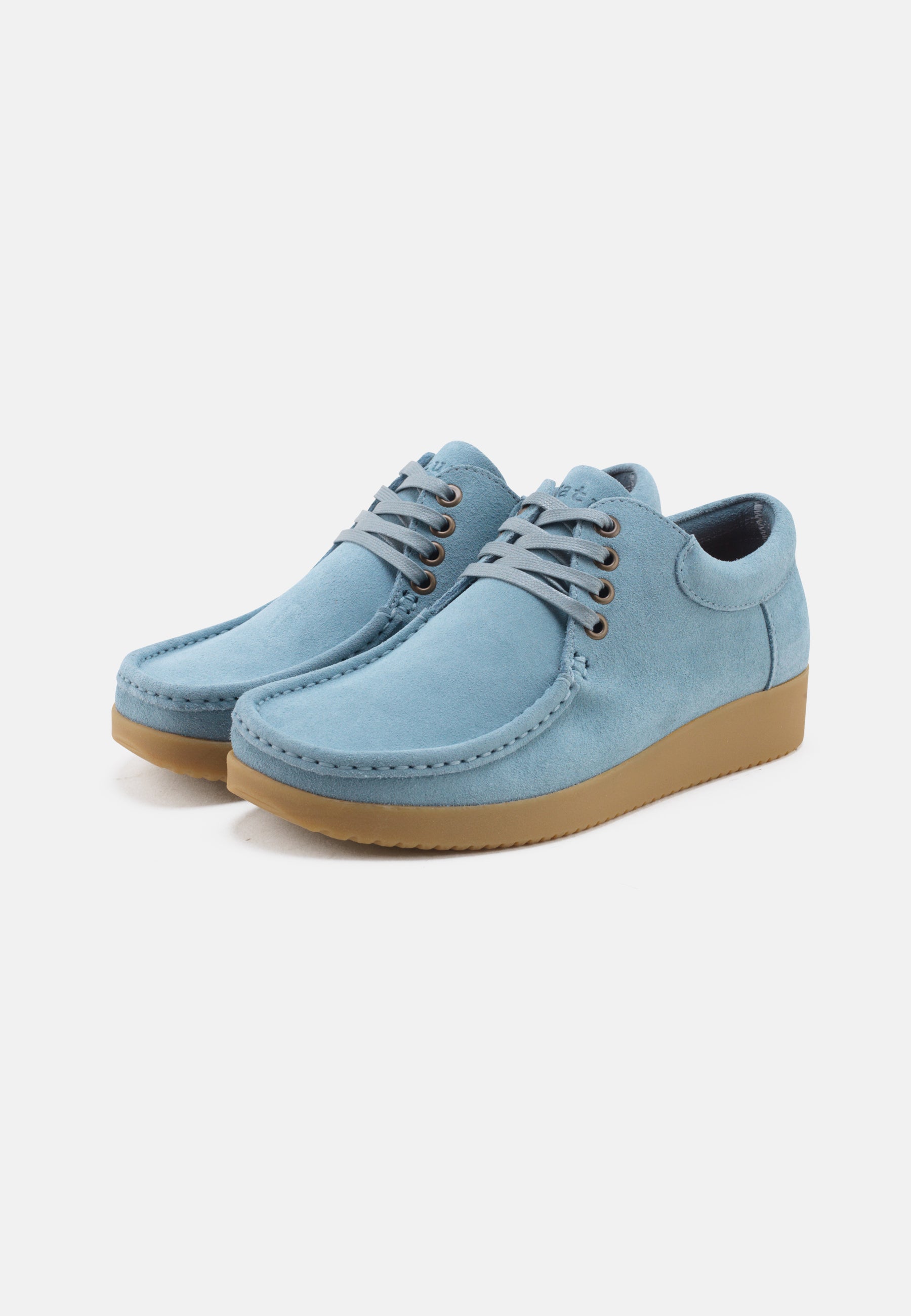 Nature Footwear Anna Sko Suede Shoe 125 Sky