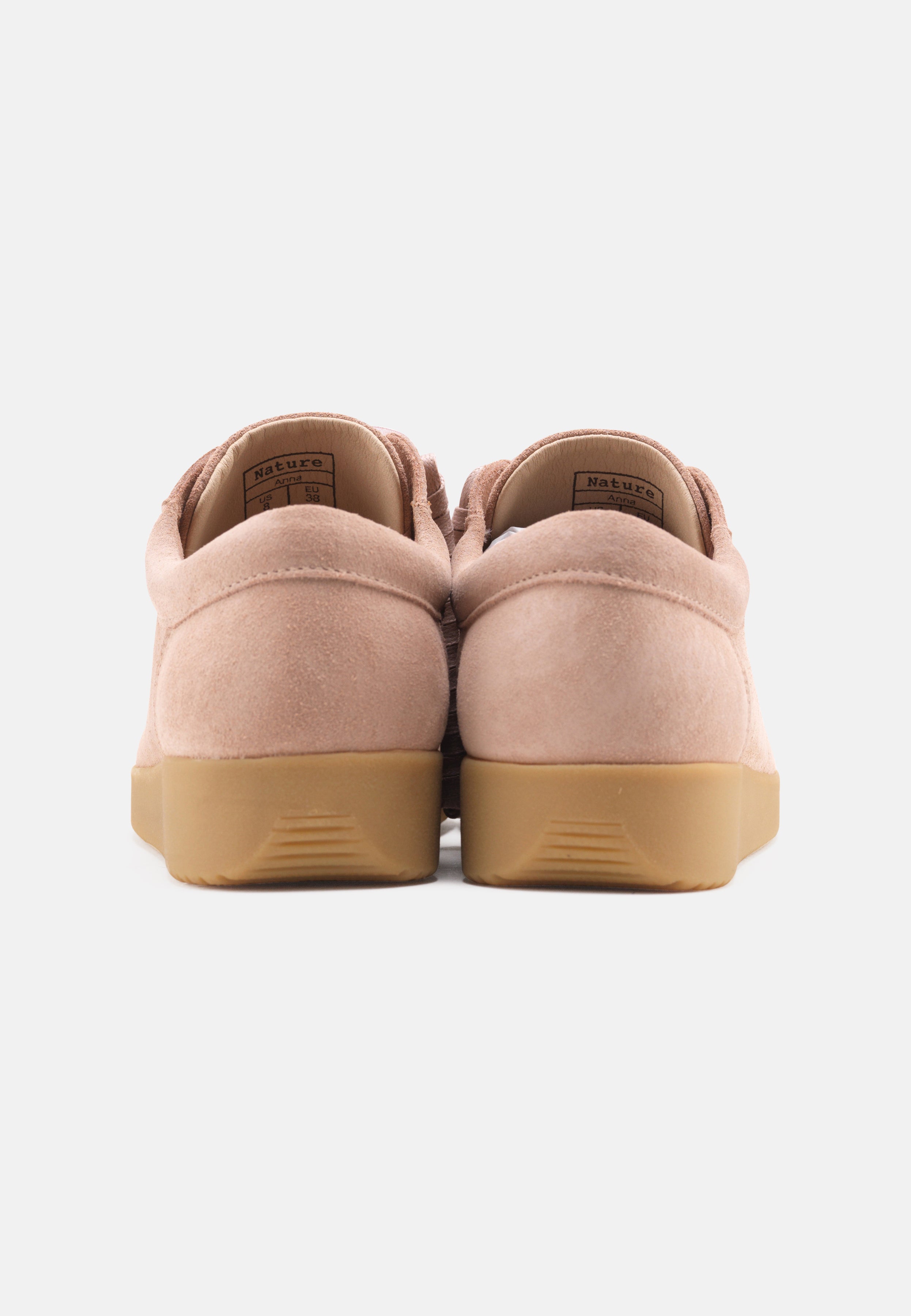 Nature Footwear Anna Sko Suede Shoe 006 Light Rose