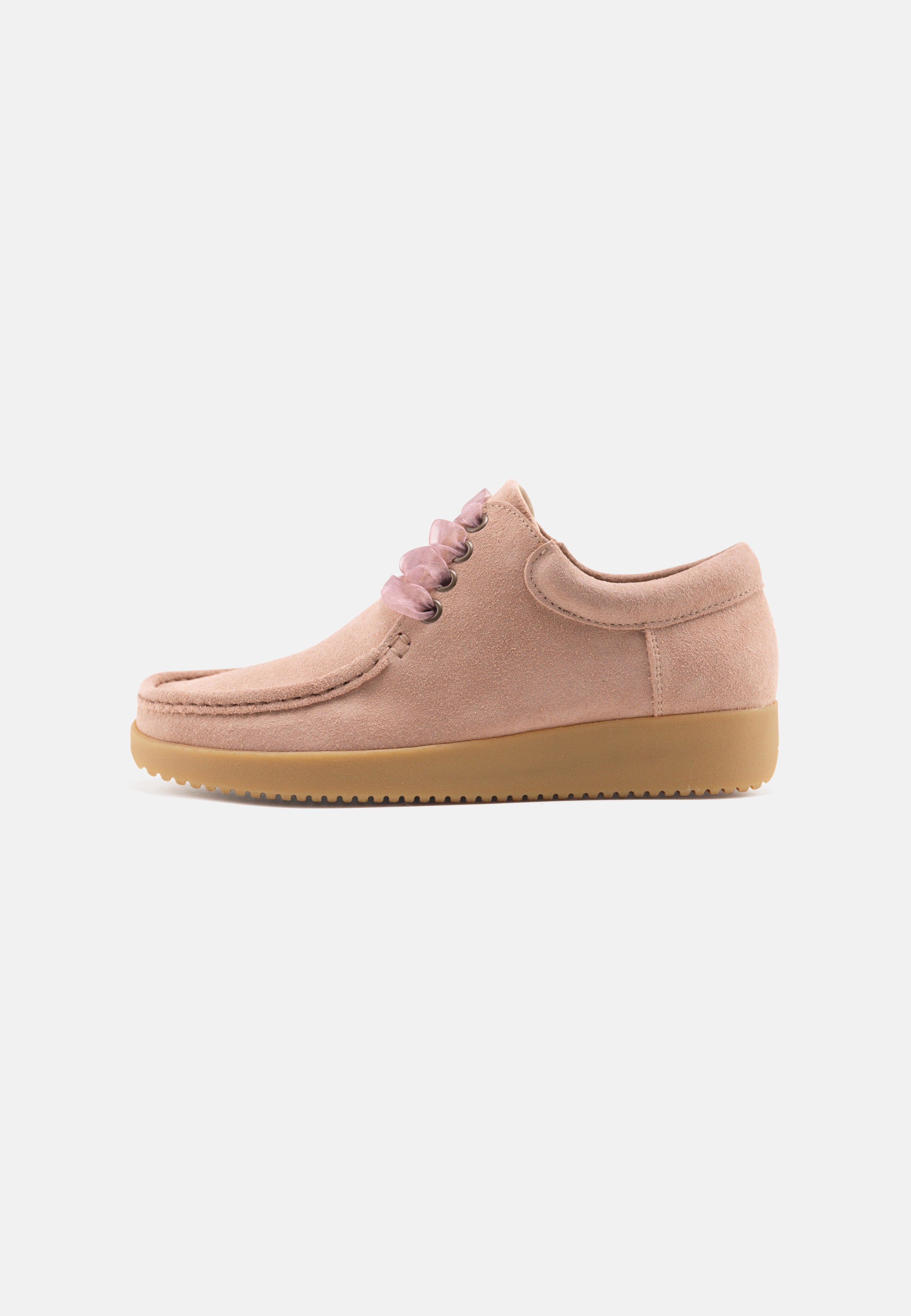 Nature Footwear Anna Sko Suede Shoe 006 Light Rose