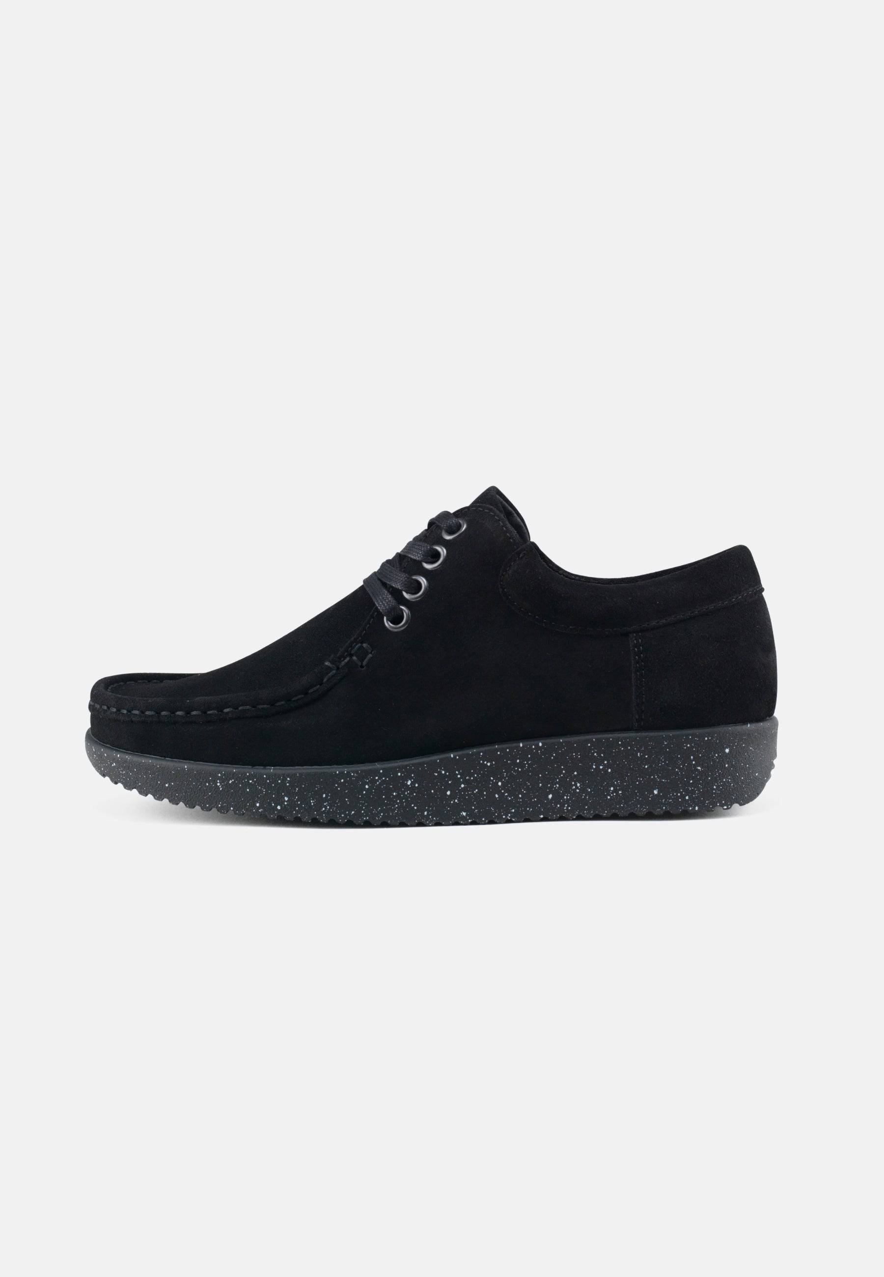 Anna Shoes Suede - Black