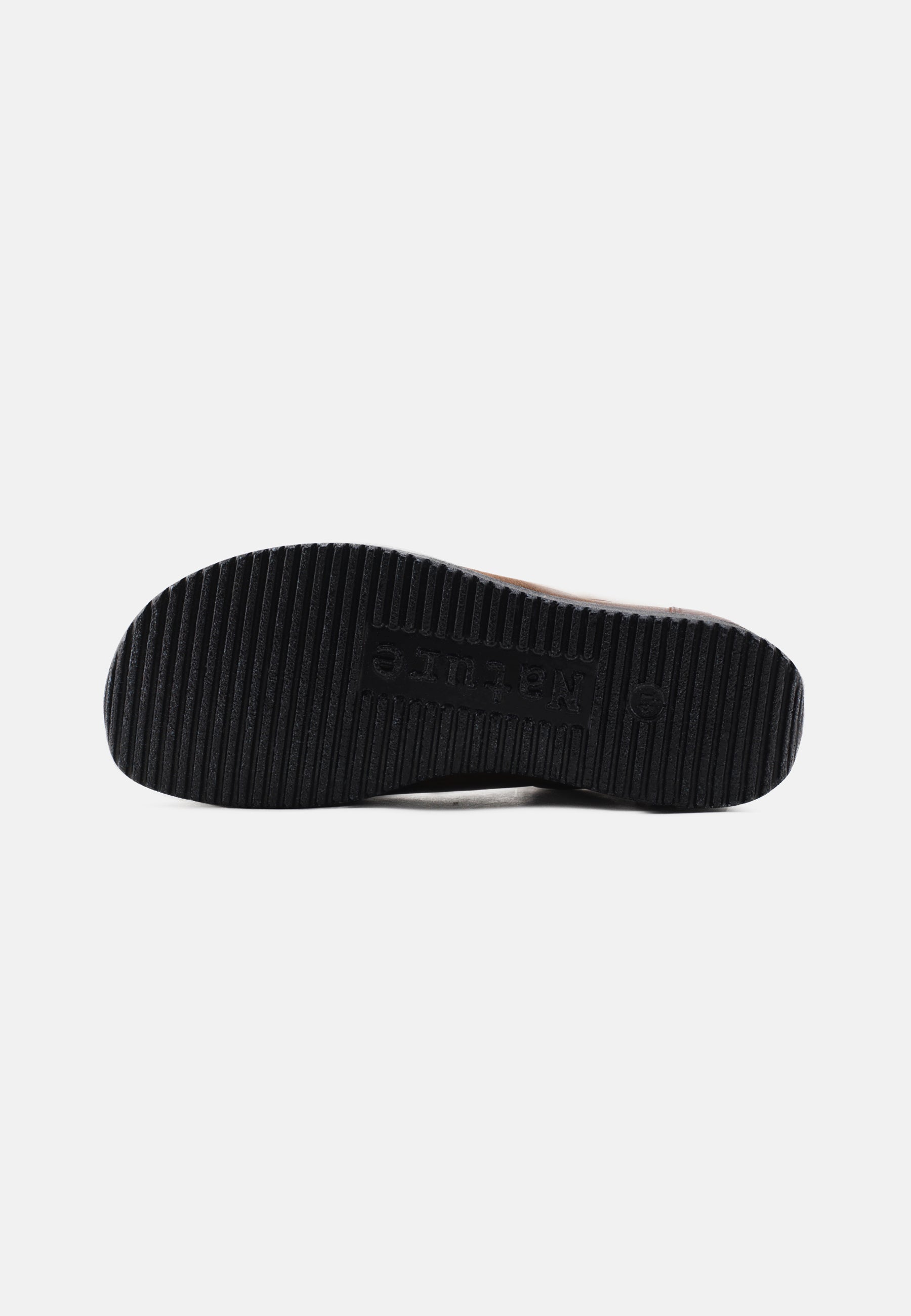 Nature Footwear Arne Snøresko Læder farve Coffee med sort sål i PU 
