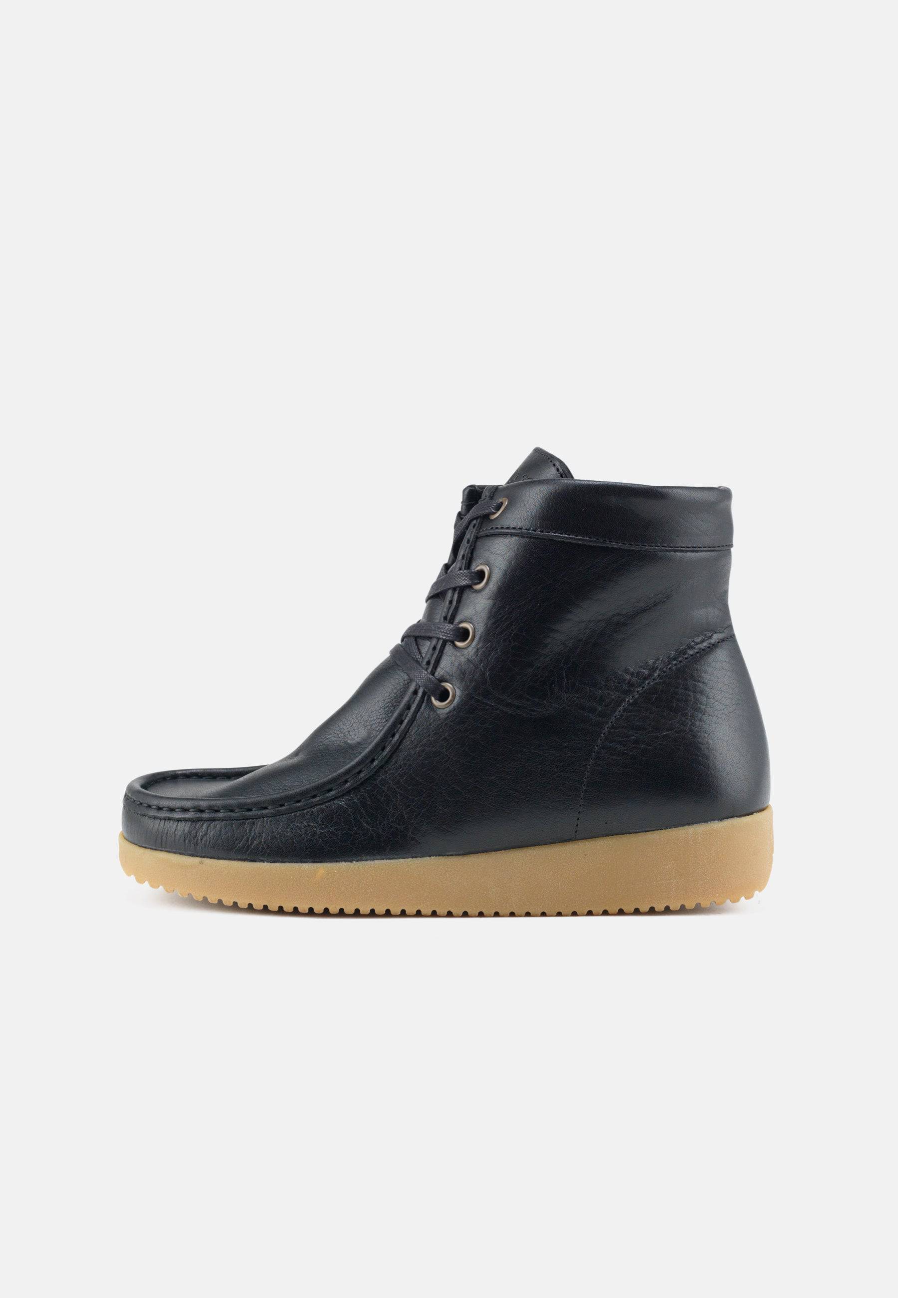 Asta Varmforet Støvle Leather - Black - Nature Footwear