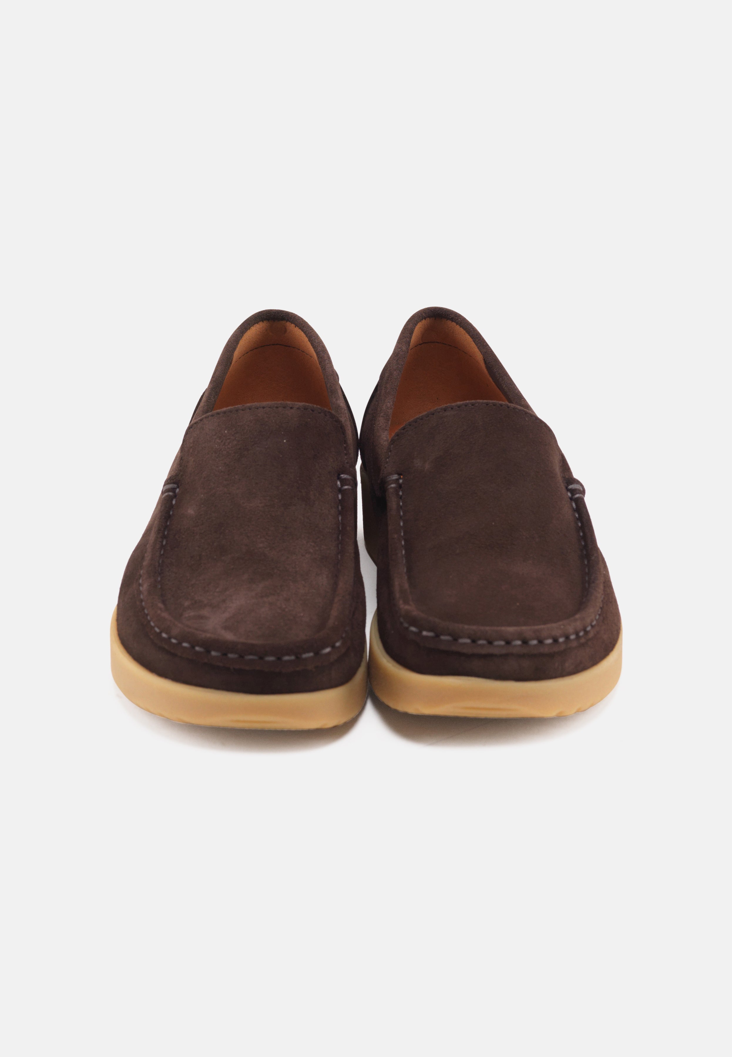 Nature Footwear Elin Loafer Suede Slip on 018 Coffee