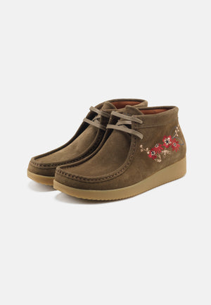 Nature Footwear Ellen Støvle Suede Boot 103 Olive