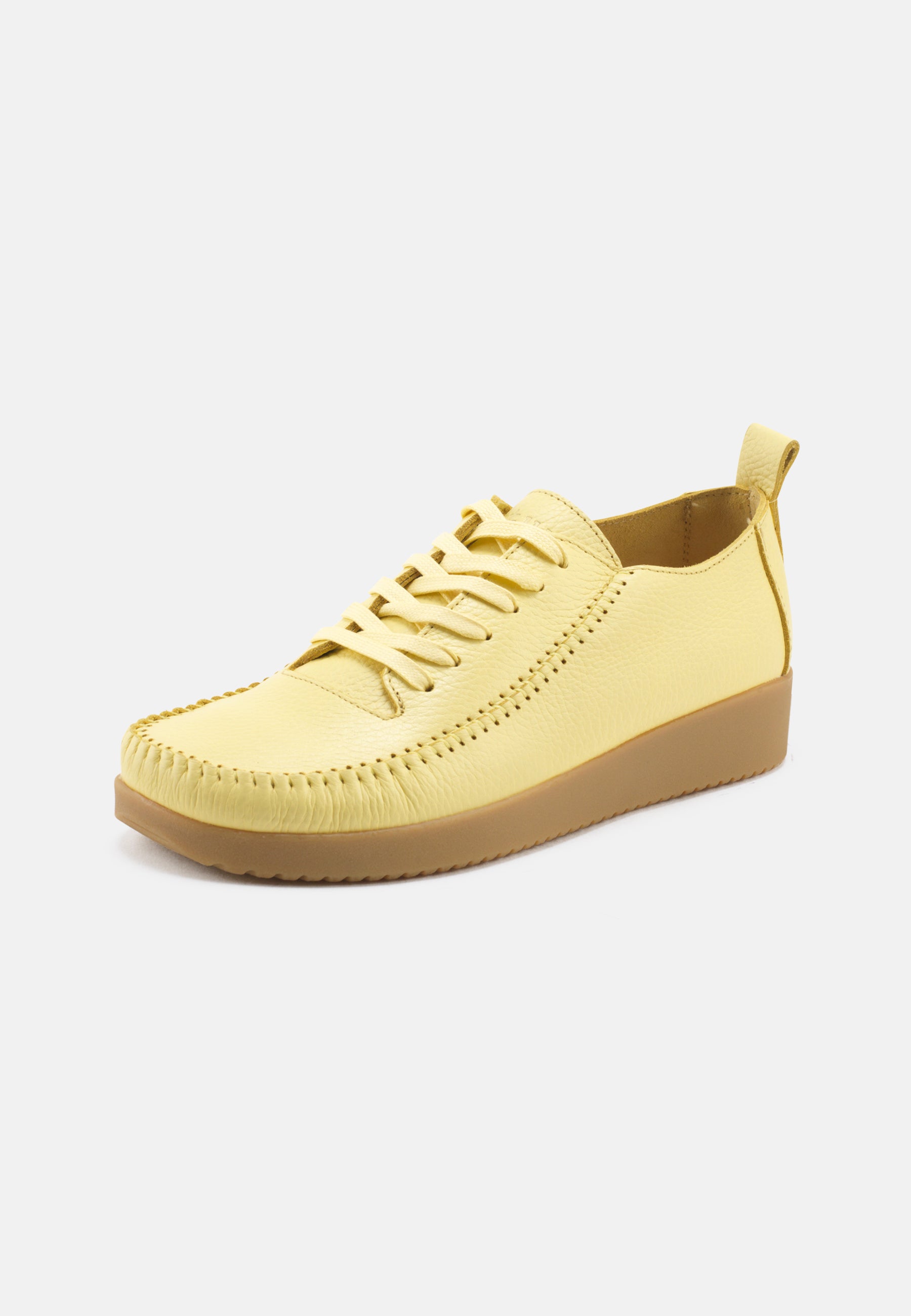 Nature Footwear Elly Sko Leather Shoe 033 Limonade