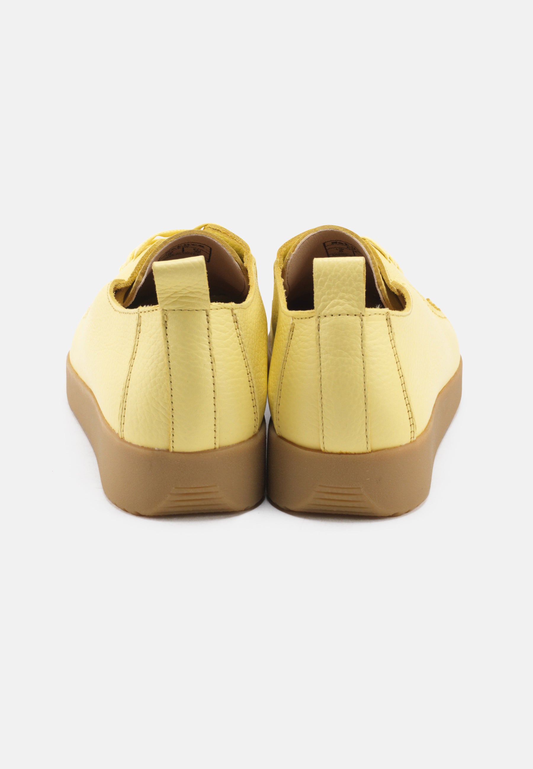 Nature Footwear Elly Sko Leather Shoe 033 Limonade