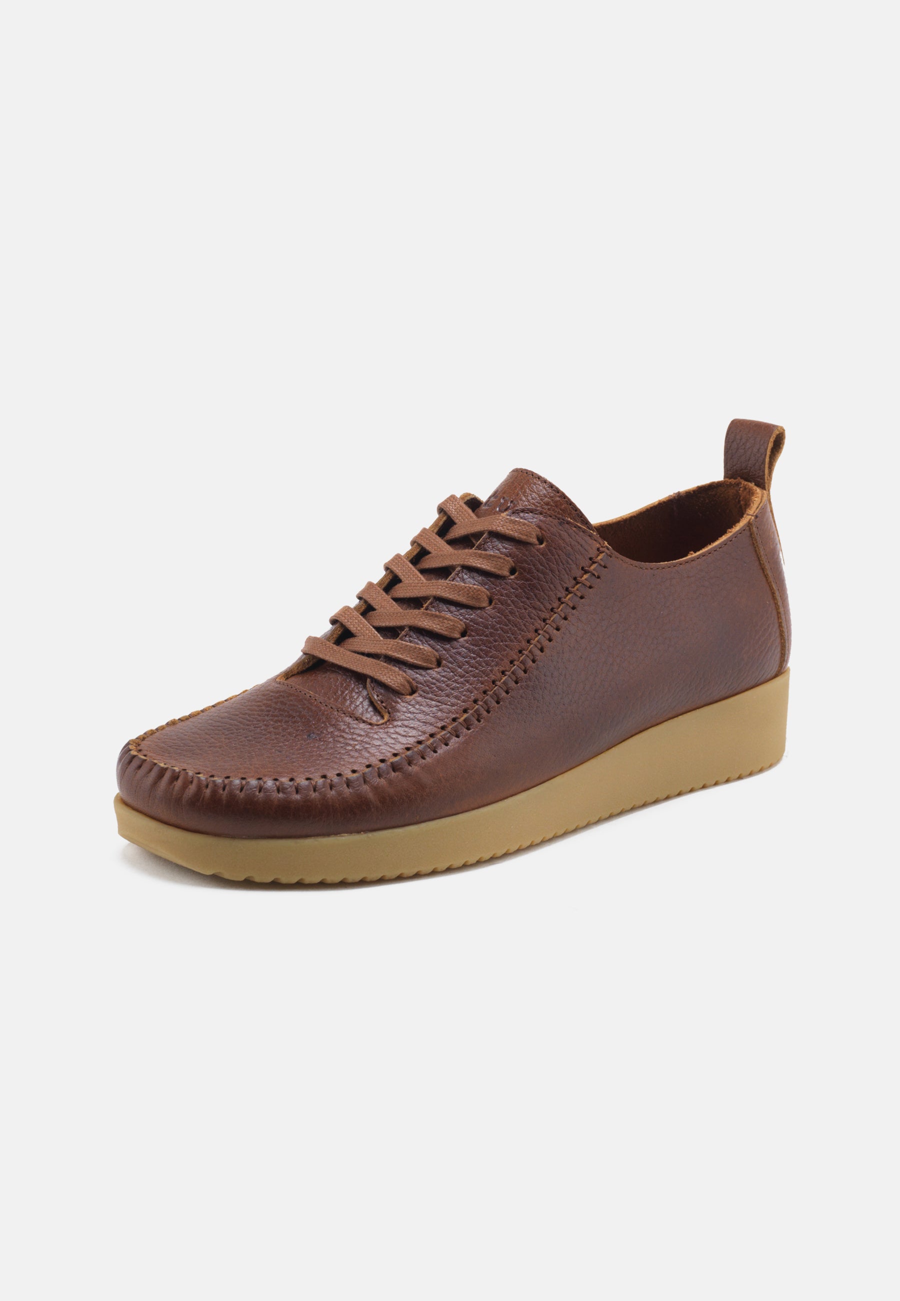 Nature Footwear Elly Sko Leather Shoe 114 Tobacco