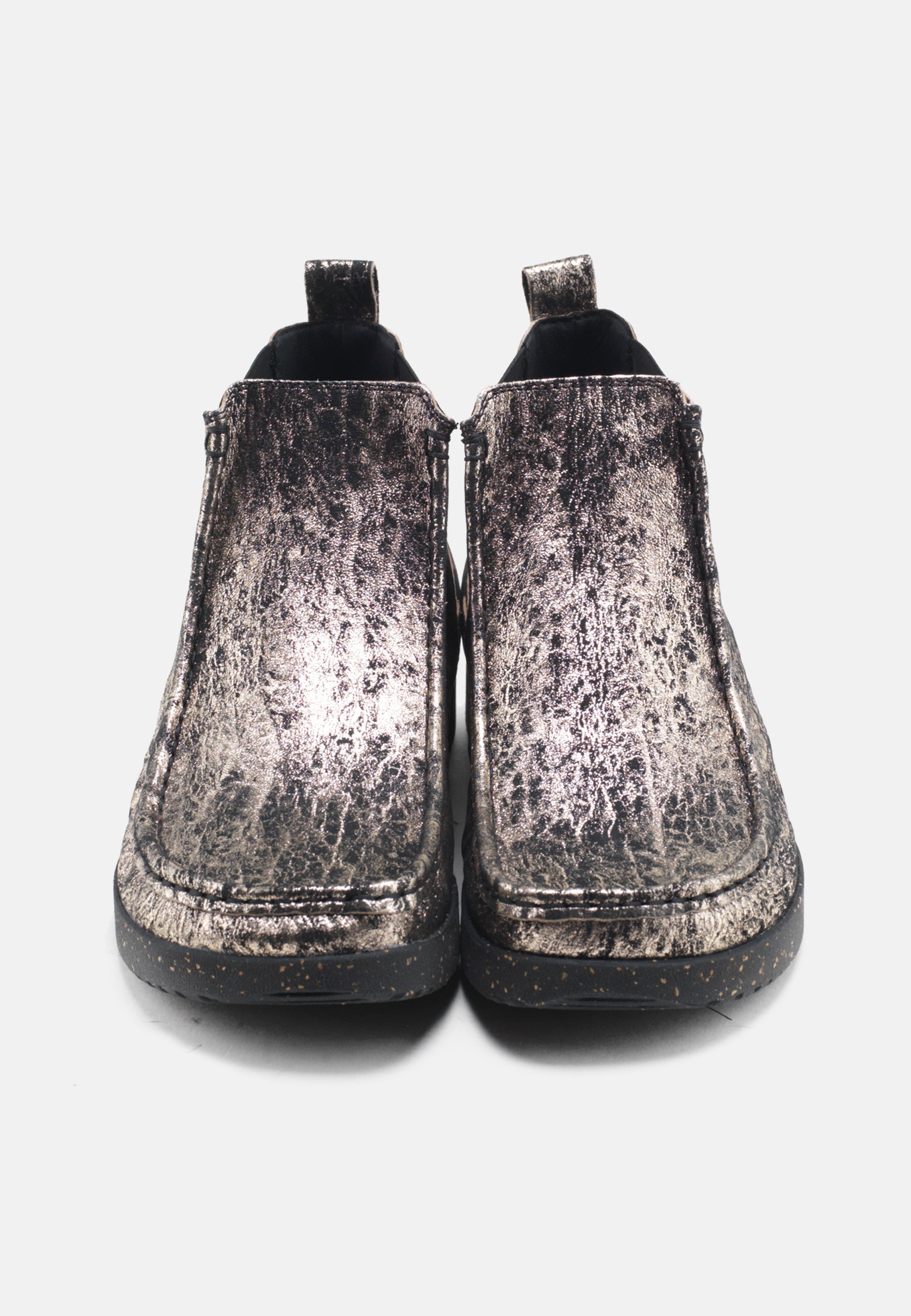 Nature Footwear Ester Støvle Leather Boot 200 Black/Gold