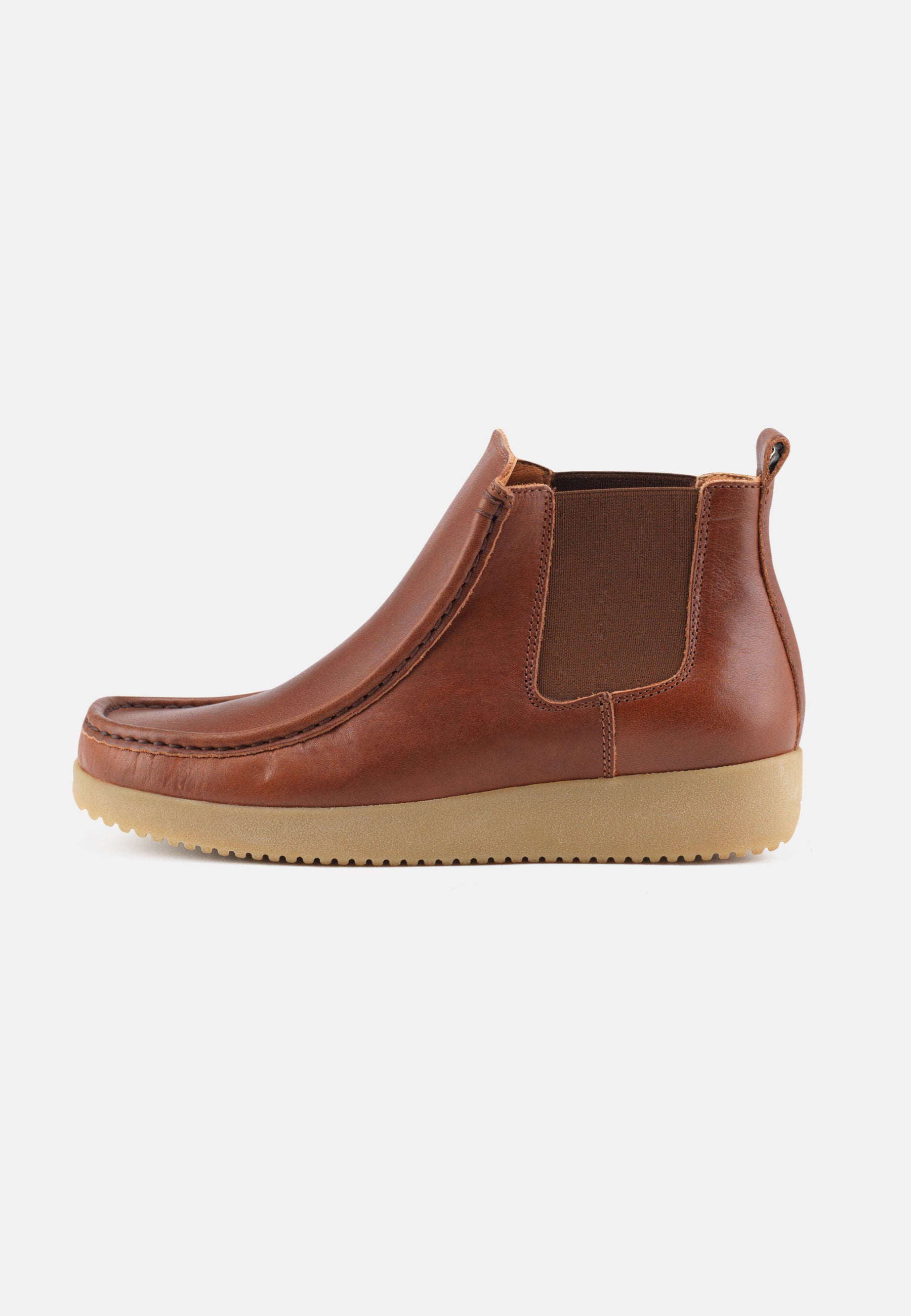 Nature Footwear Ester Støvle Pull Up Leather Boot 166 Cognac