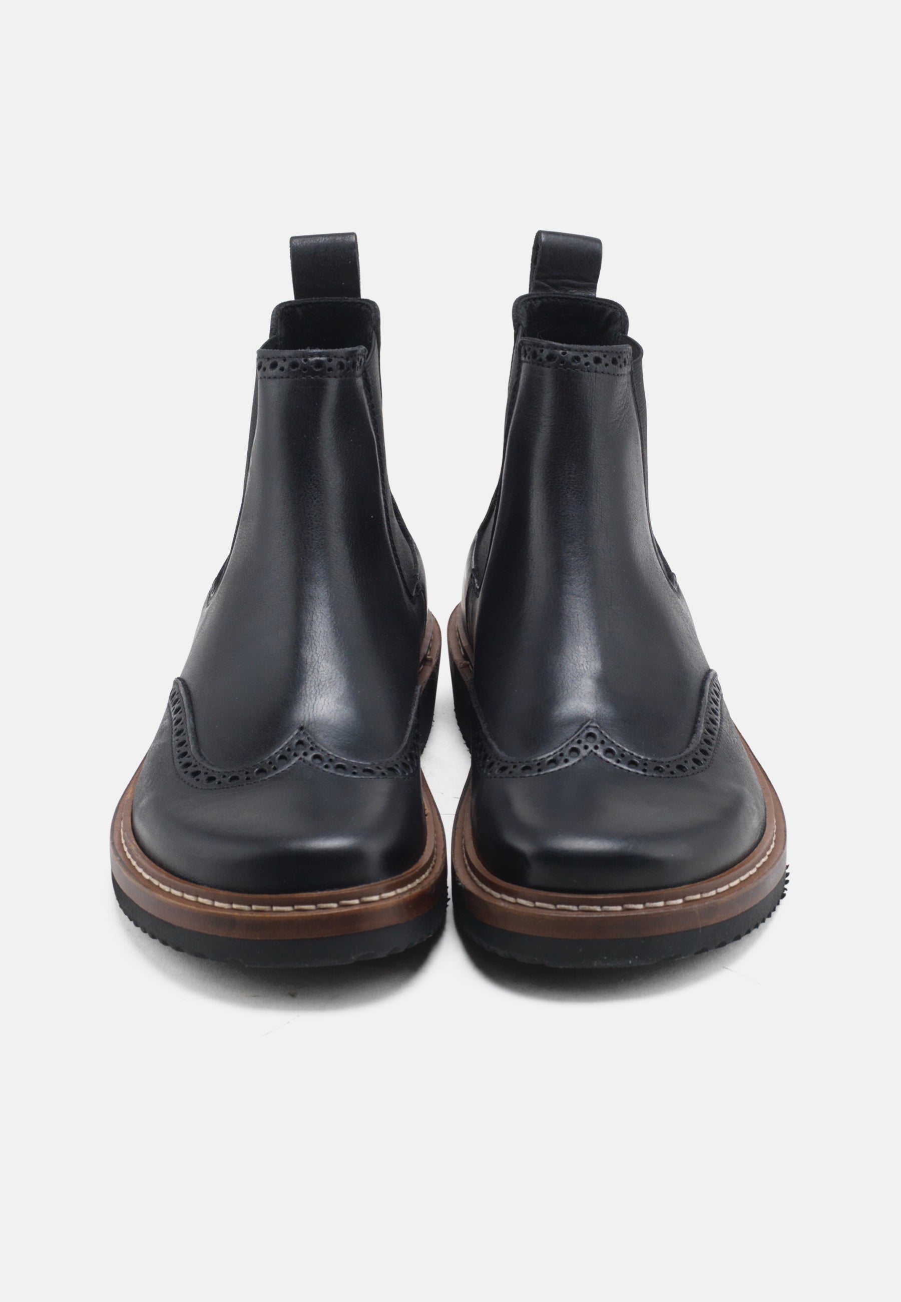 Nature Footwear Gudrun Støvle Waxy Leather Boot 002 Black