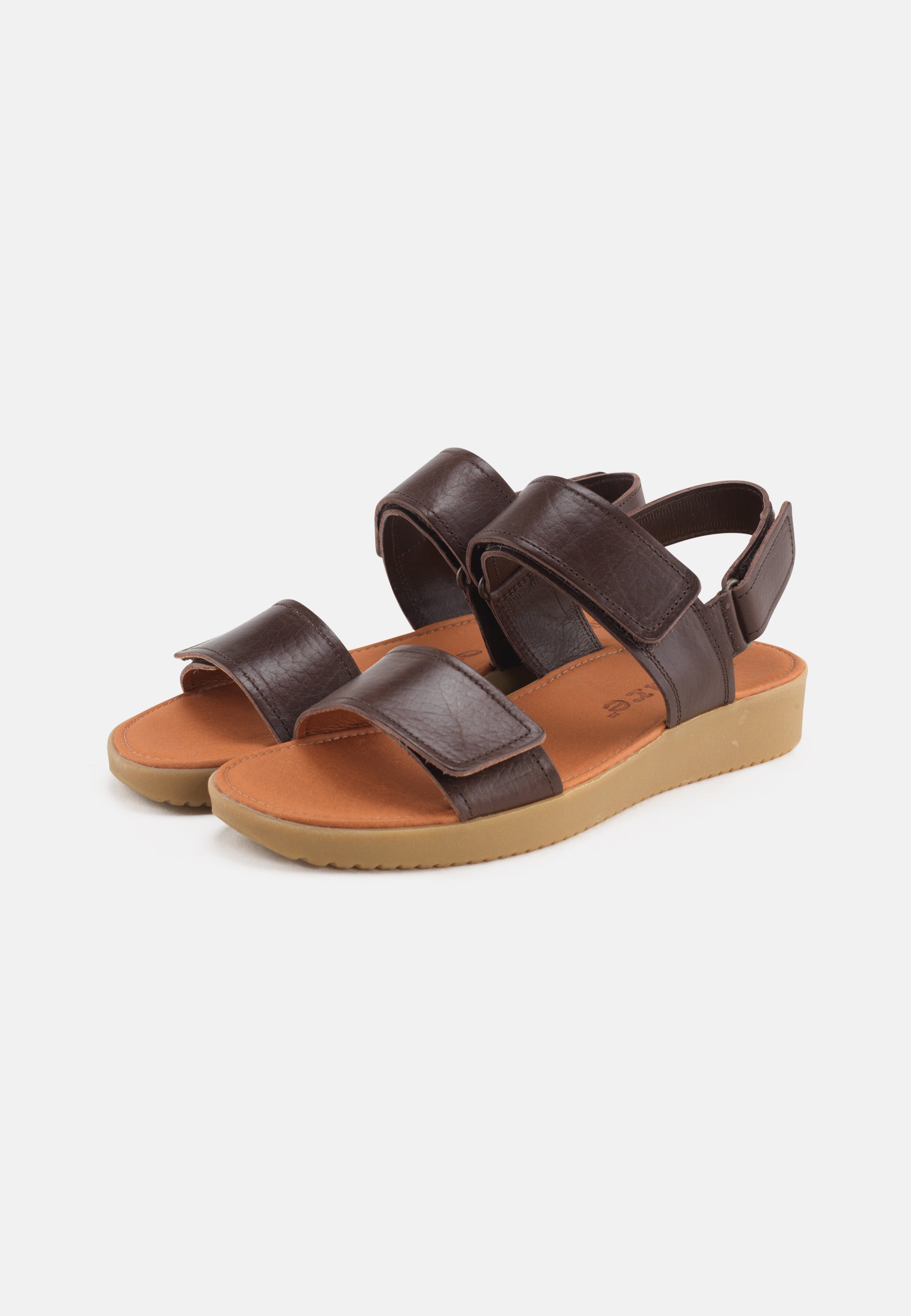 Nature Footwear Karen Sandal Læder farve Coffee med naturgummisål