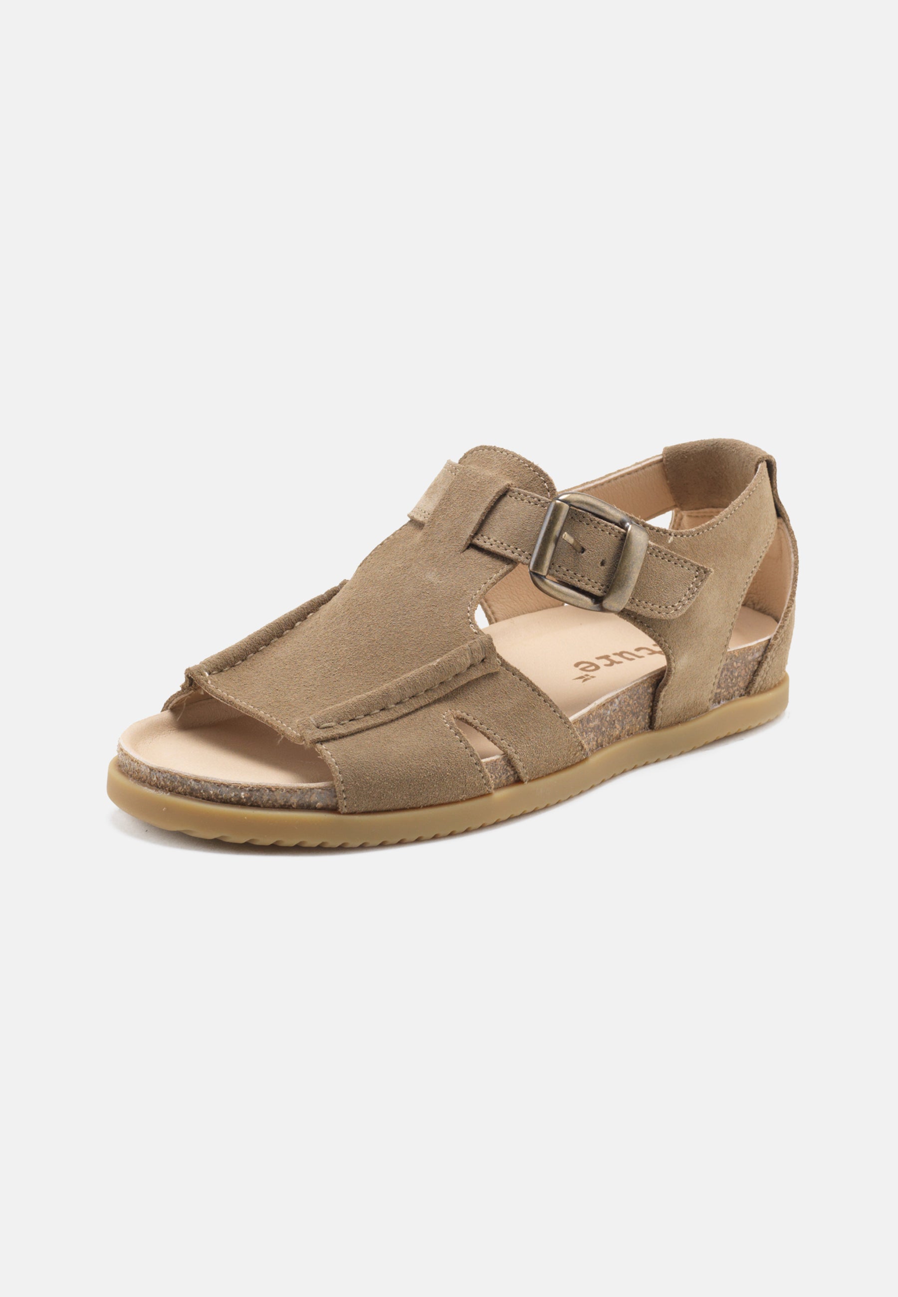 Nature Footwear Lene Sandal Suede Sandal 157 Moonrock